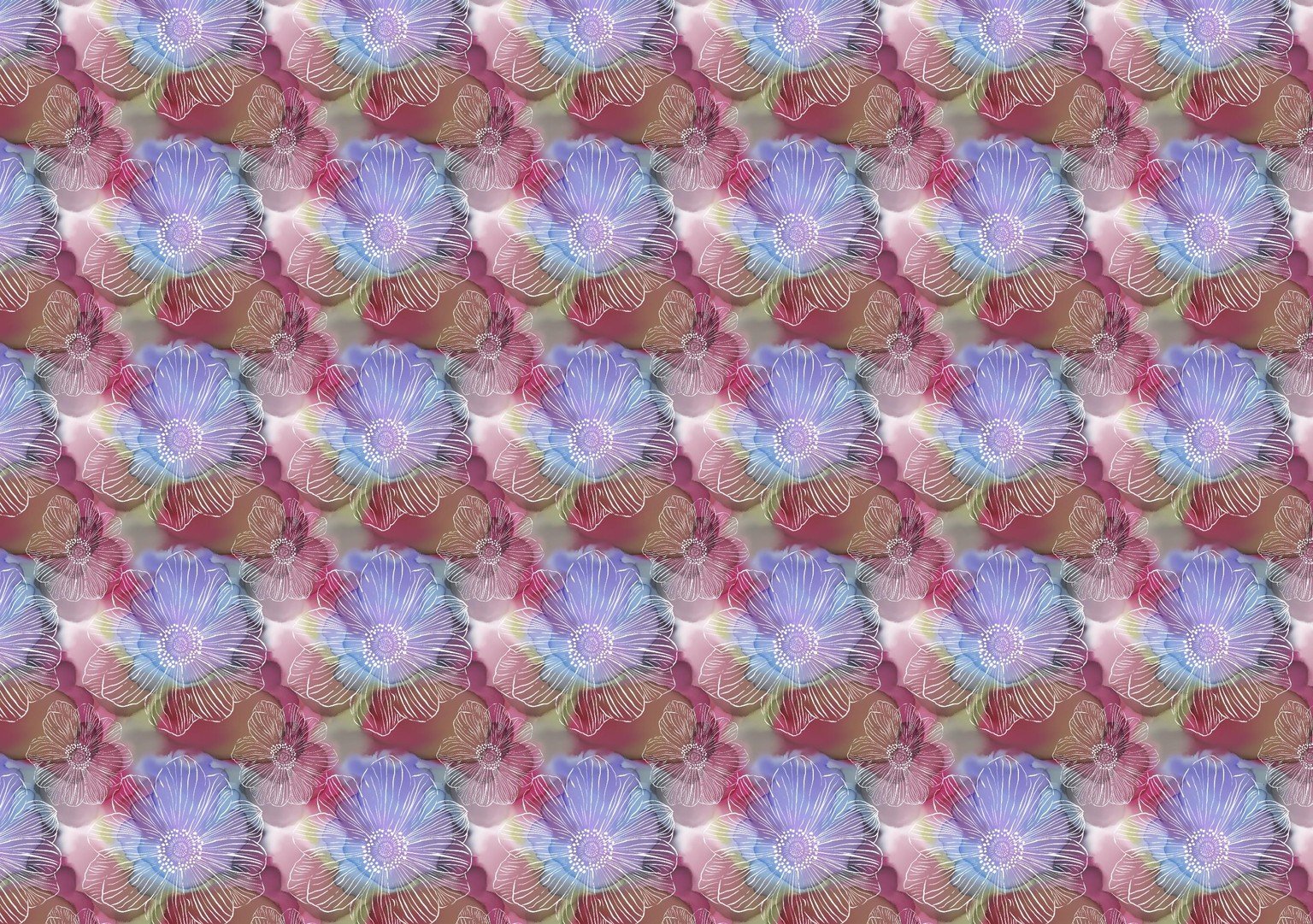 Watercolour Background for Repeating Pattern - image 6 - student project