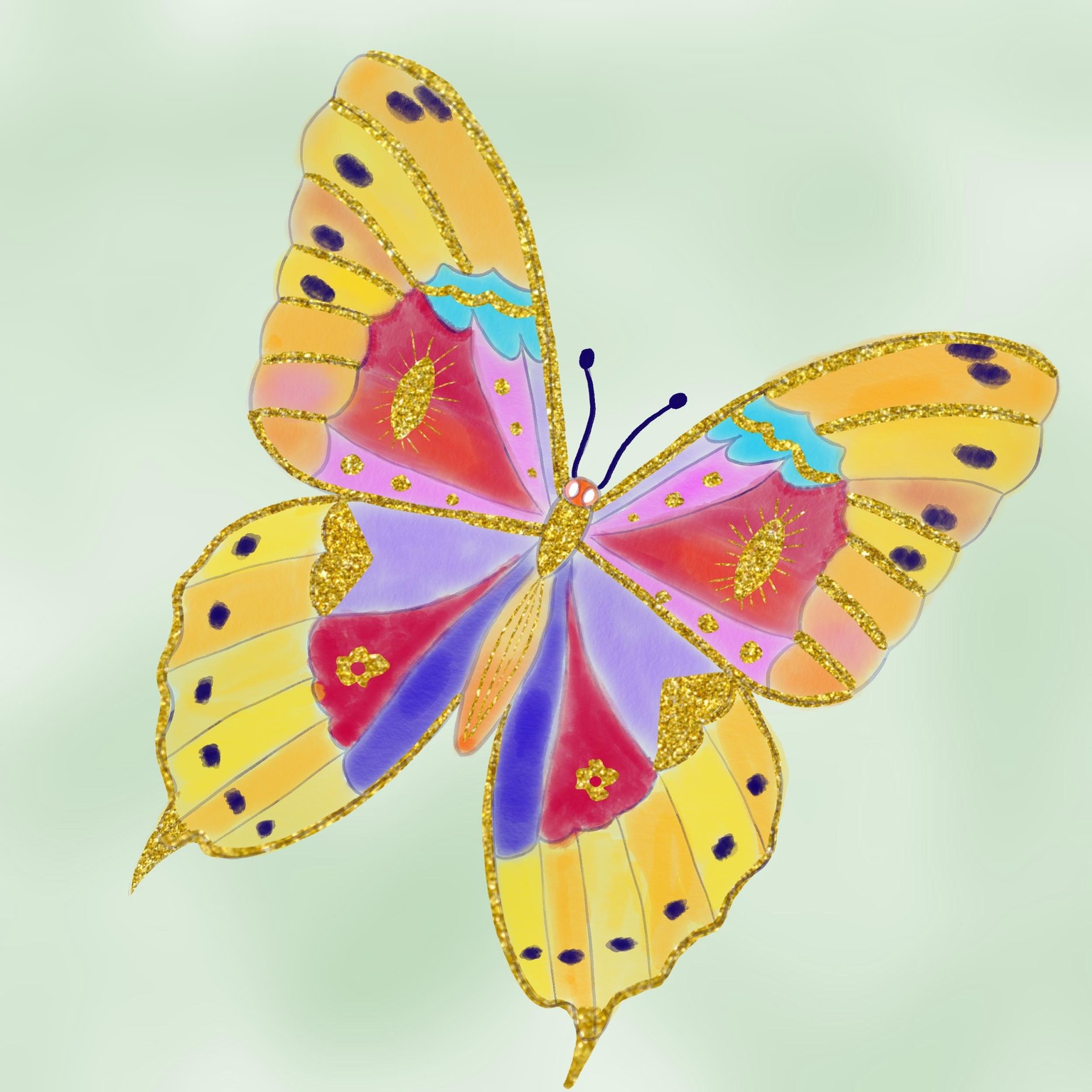 My Glittery Animal Friends - image 3 - student project