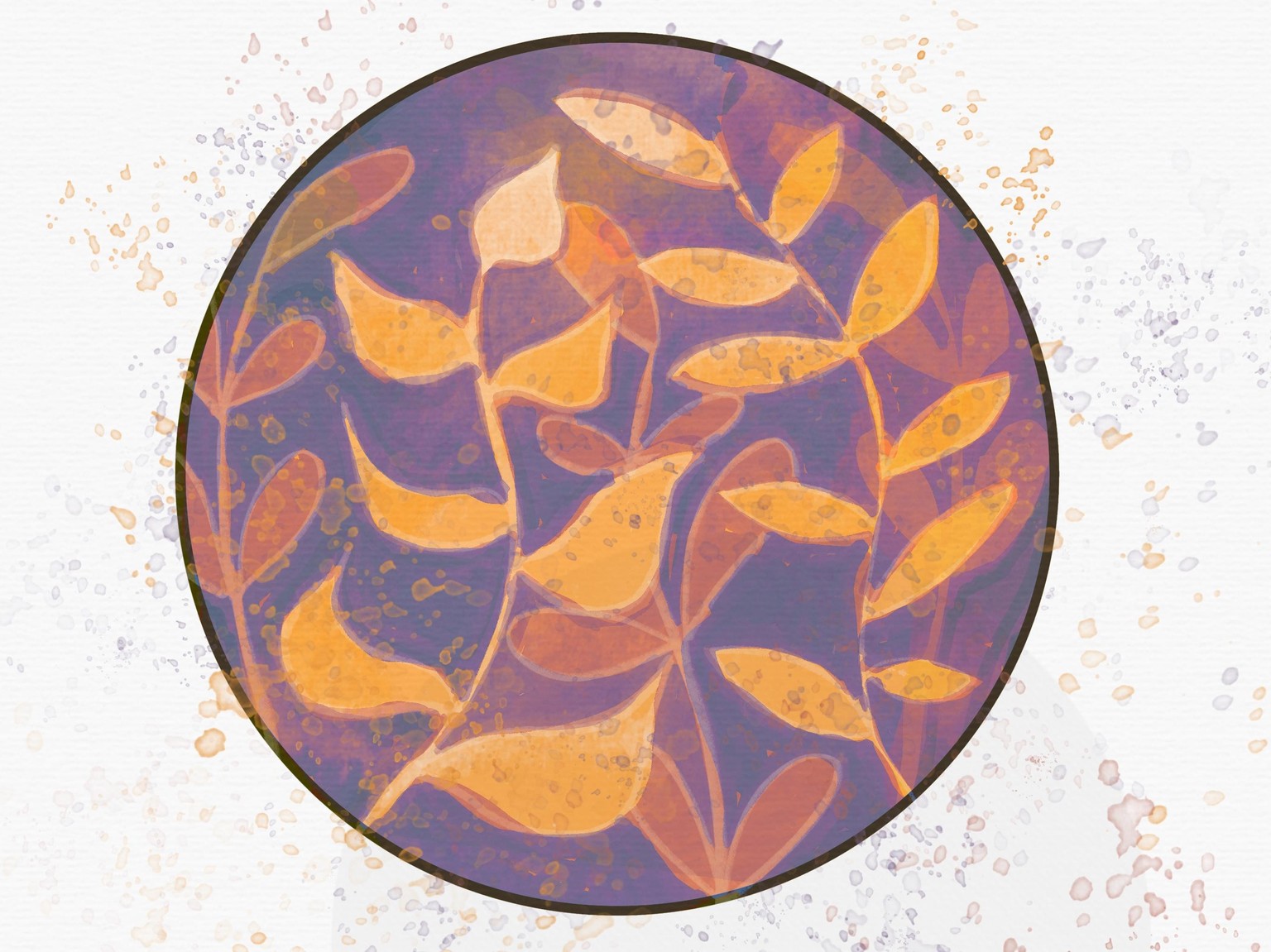 Wildgrass with splatter - image 2 - student project