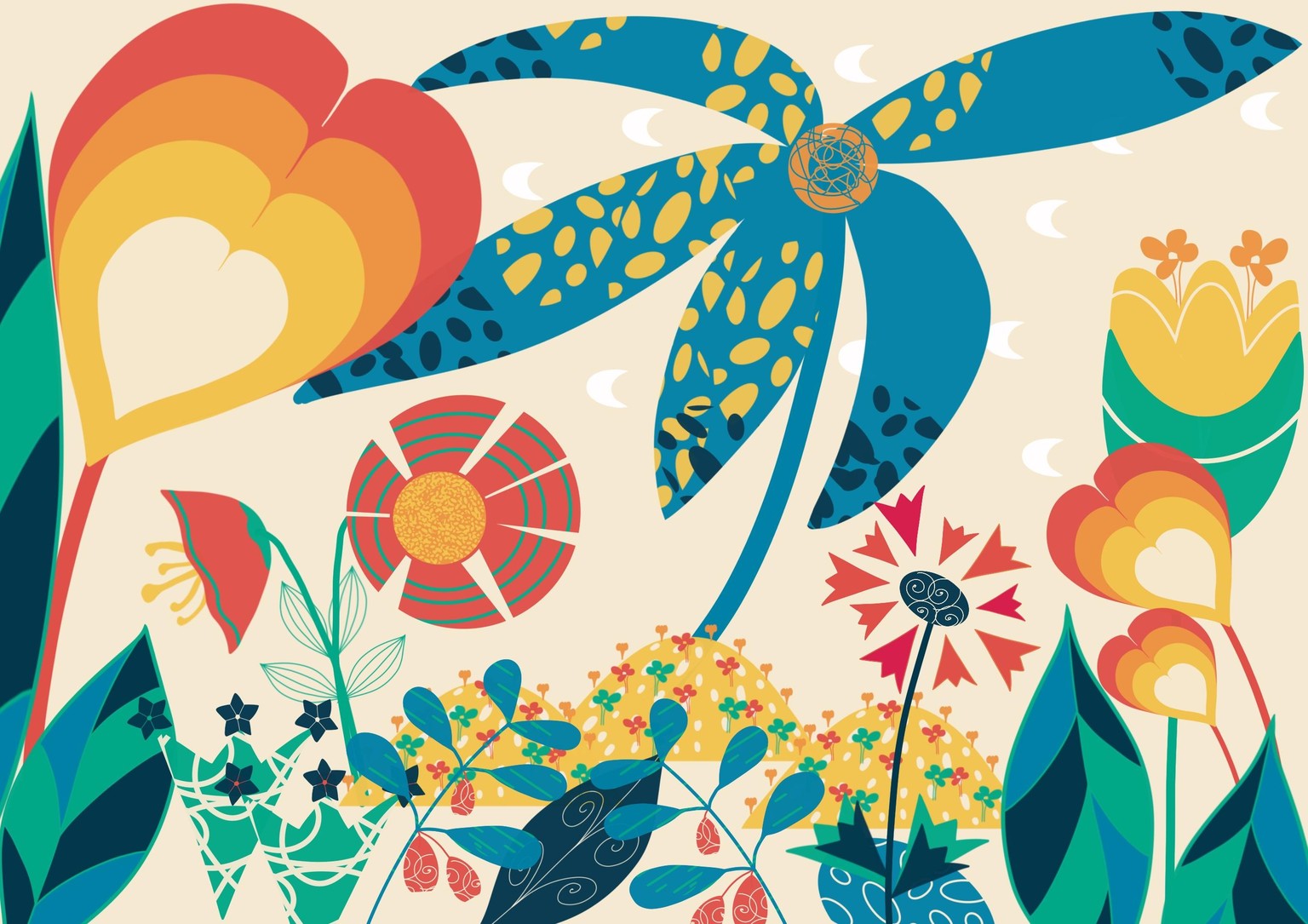 Meine Wildblumen Stempel - image 2 - student project