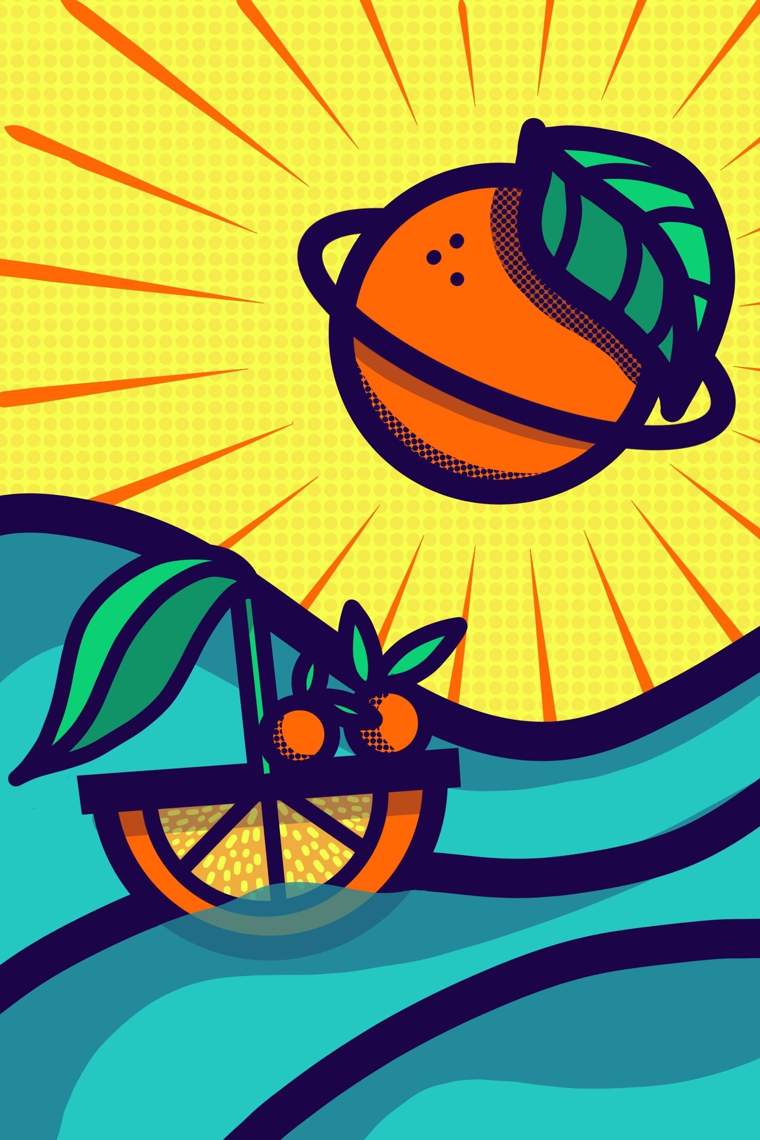 The journey of the Orange - image 1 - student project
