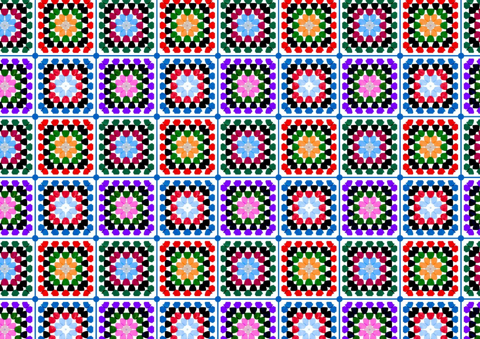 Granny Squares, Hearts & Patterns - image 3 - student project