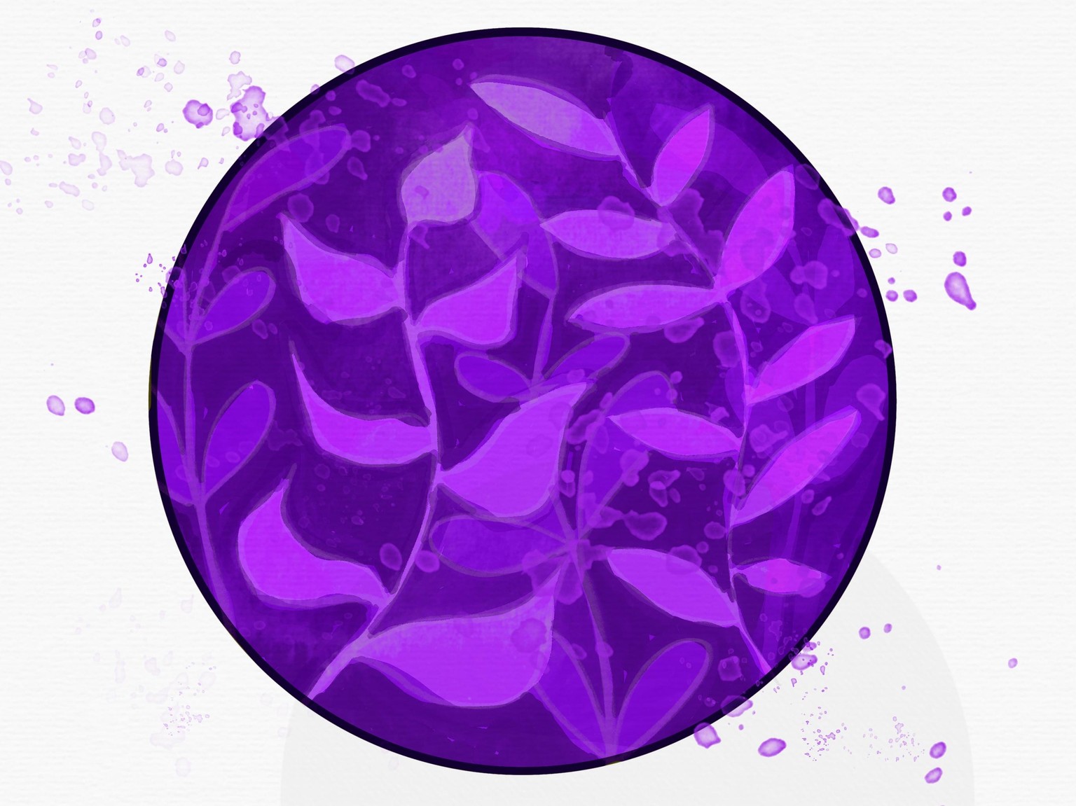 Wildgrass with splatter - image 1 - student project