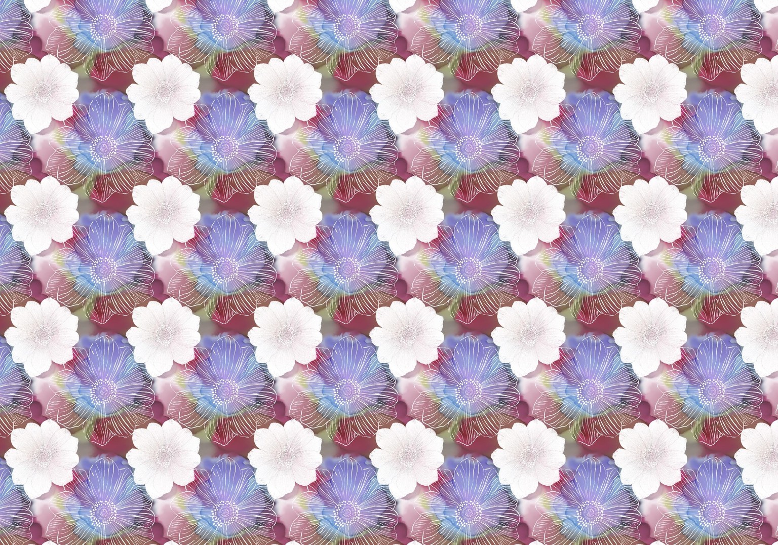 Watercolour Background for Repeating Pattern - image 4 - student project