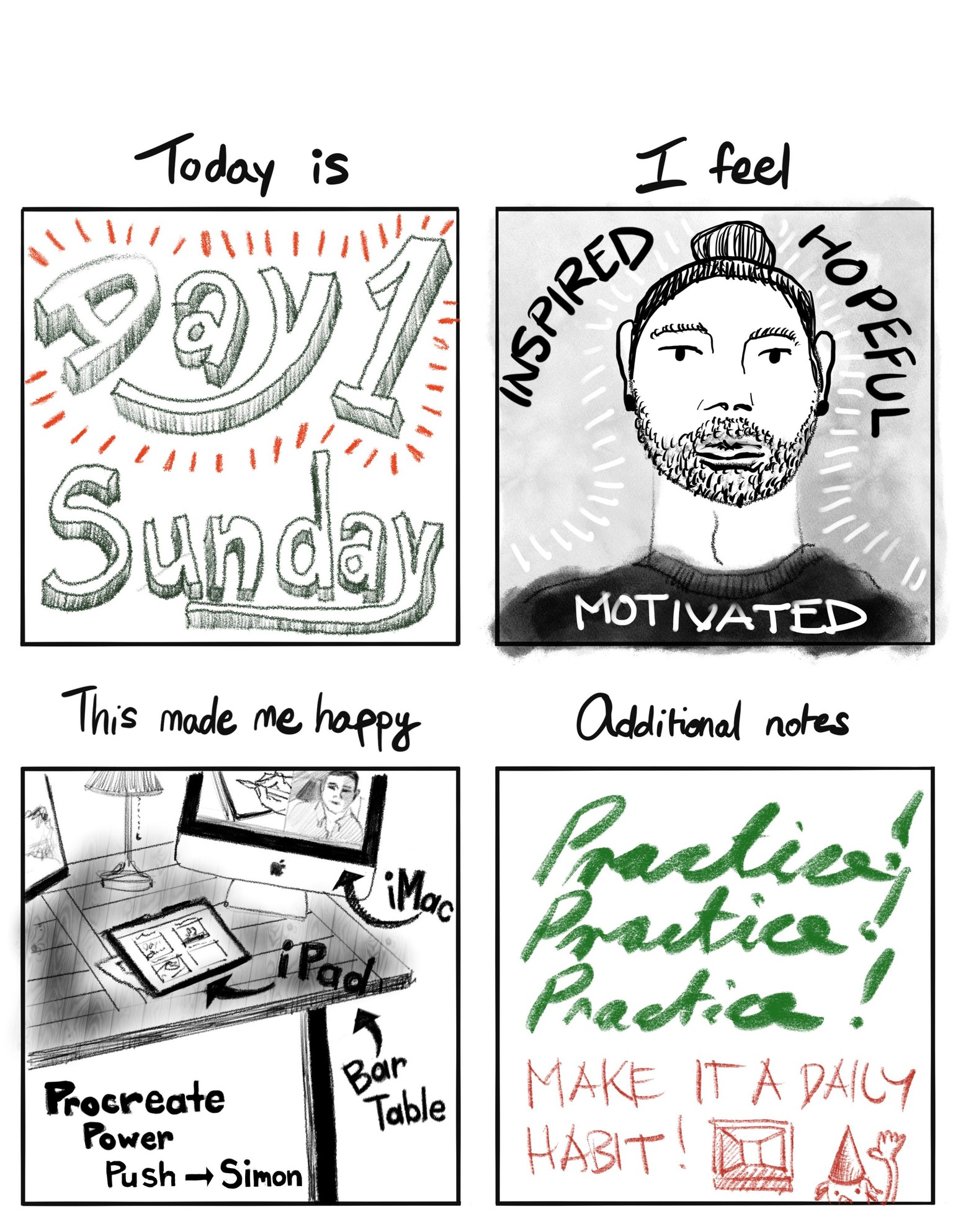 Day 1. Chris Styles. - image 1 - student project