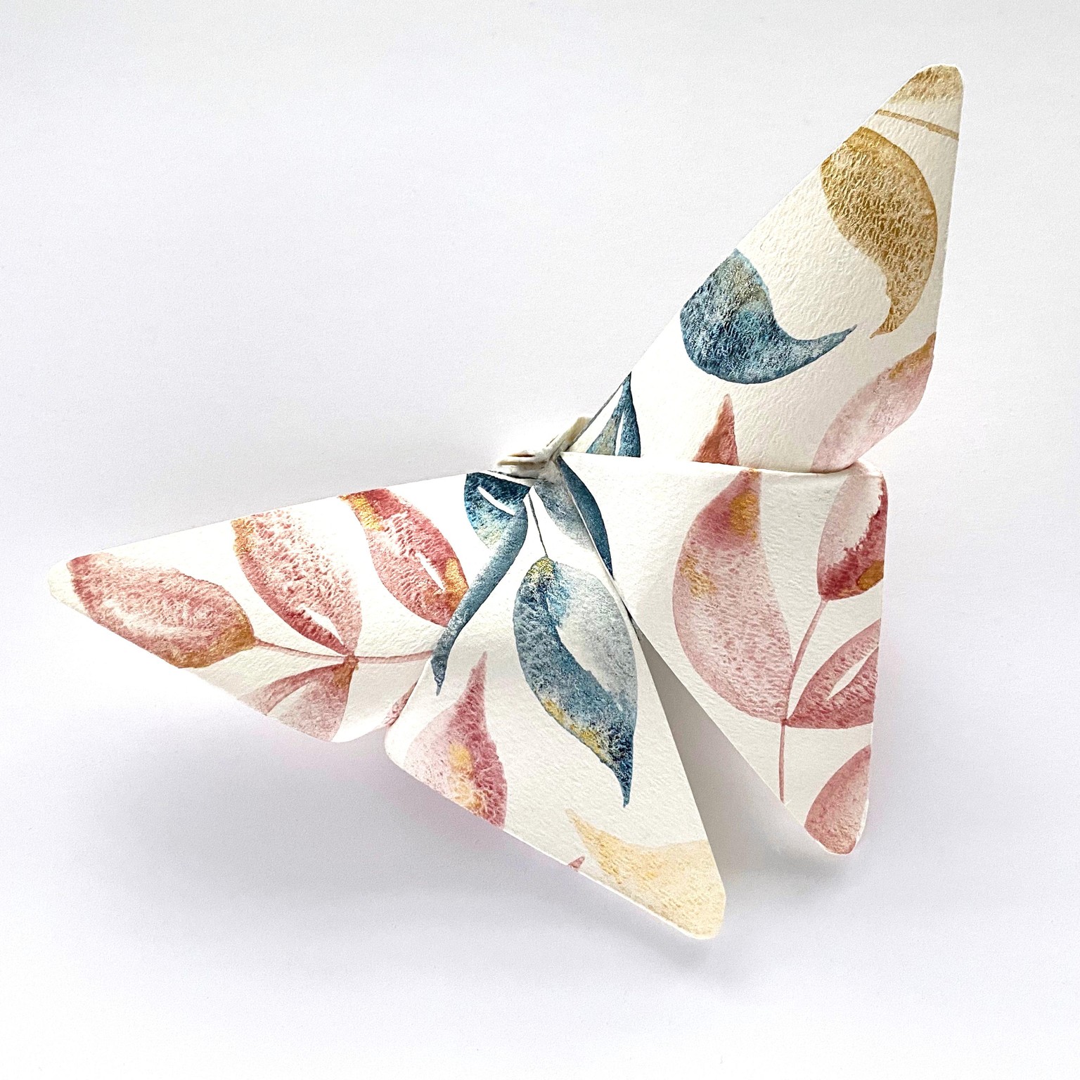 Watercolor Origami Butterfly - image 2 - student project