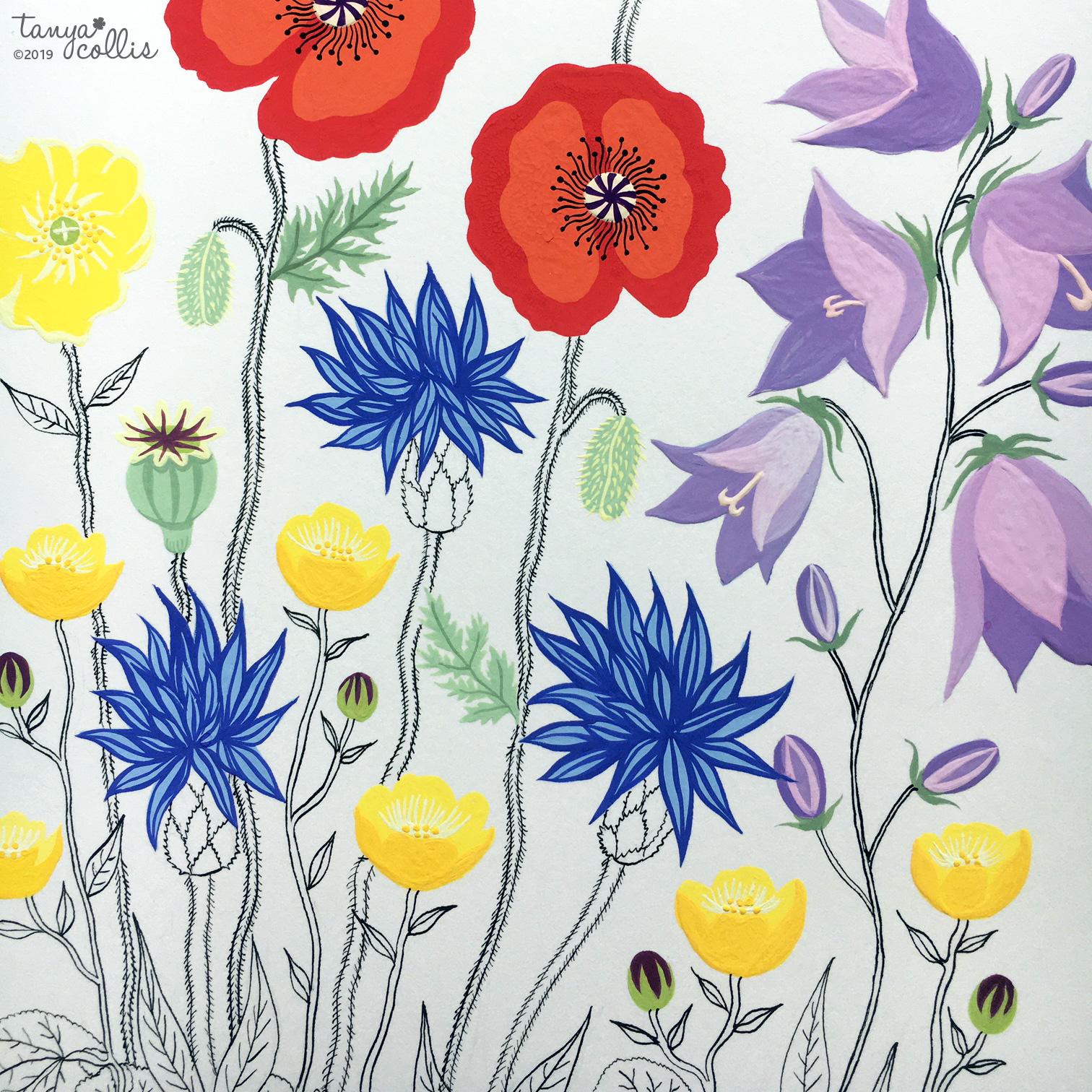 Wild flower meadow - image 2 - student project