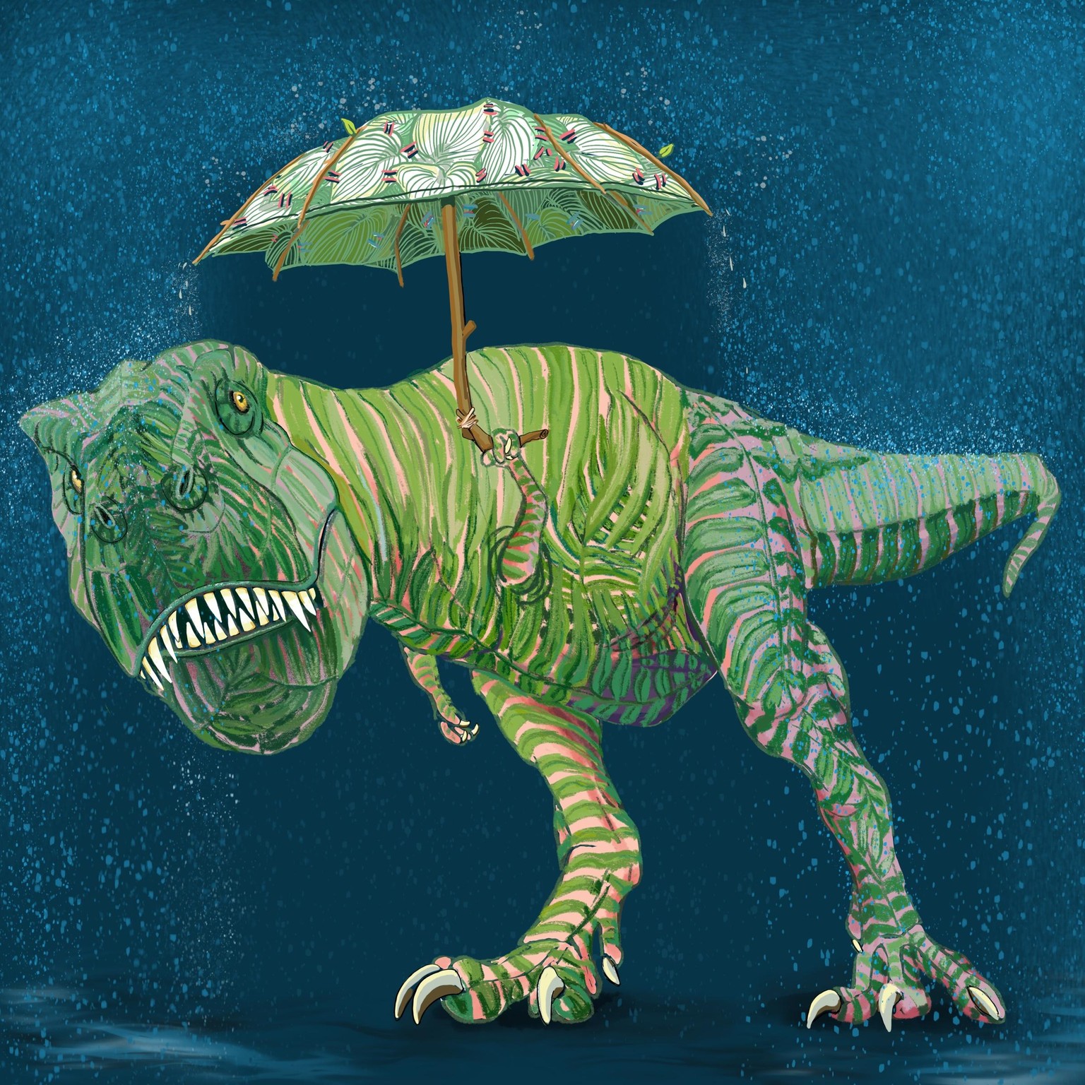 Dinoflora - image 1 - student project