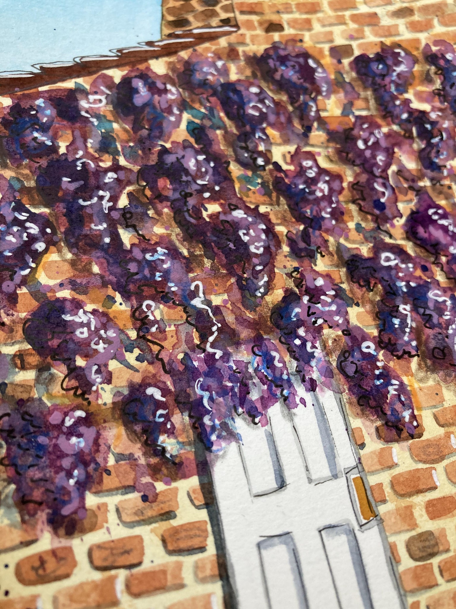 Bricks and Wisteria - image 1 - student project