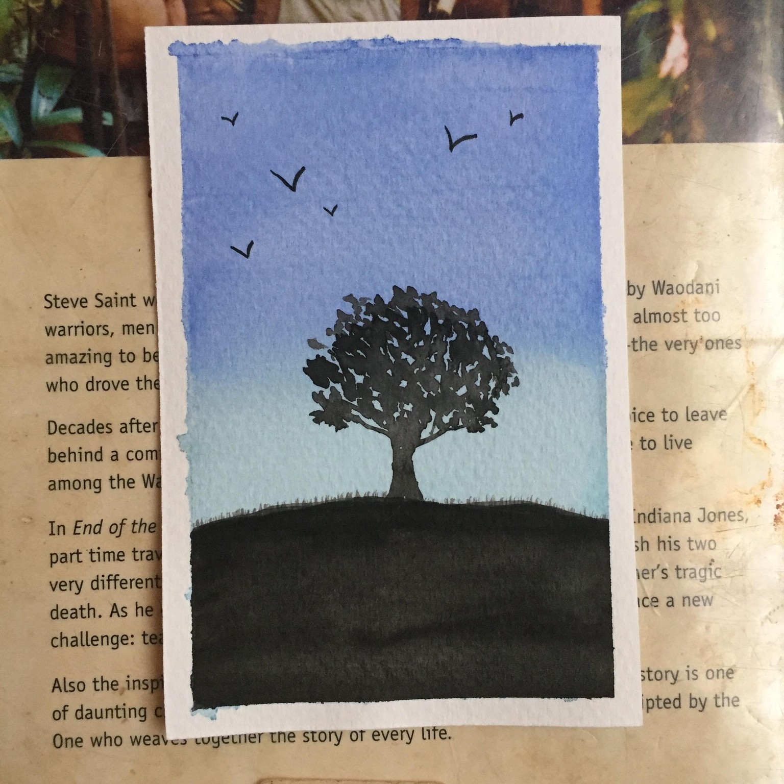 3 simple ways to paint trees - image 2 - student project