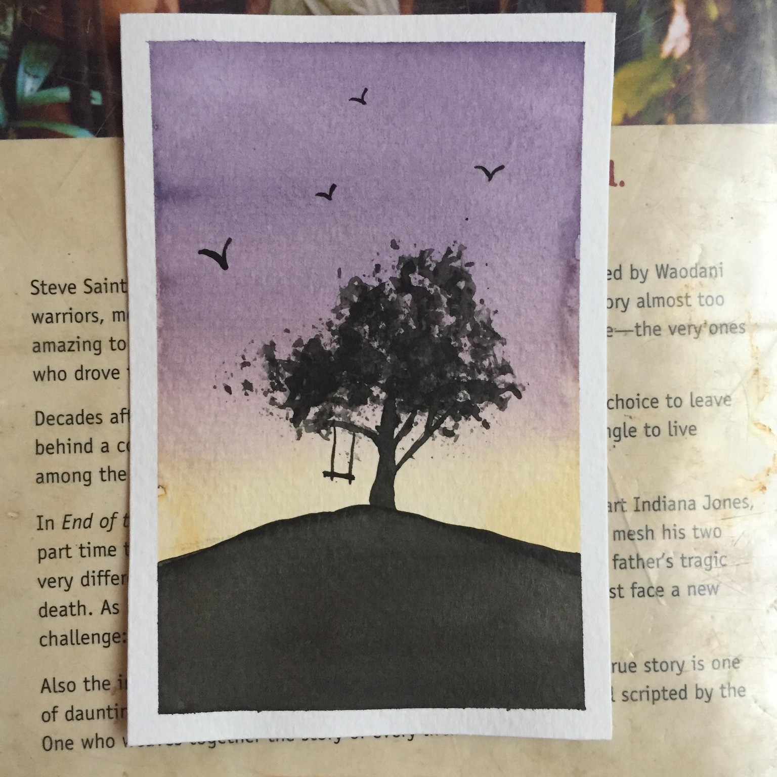 3 simple ways to paint trees - image 3 - student project