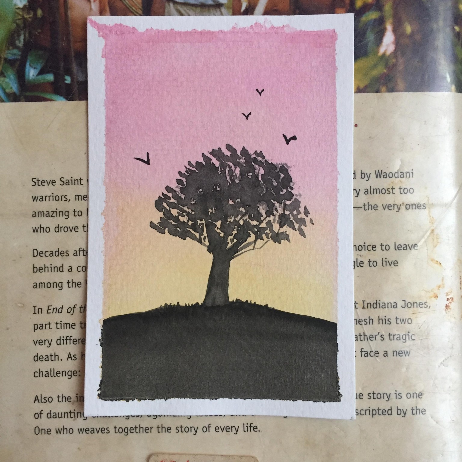 3 simple ways to paint trees - image 1 - student project