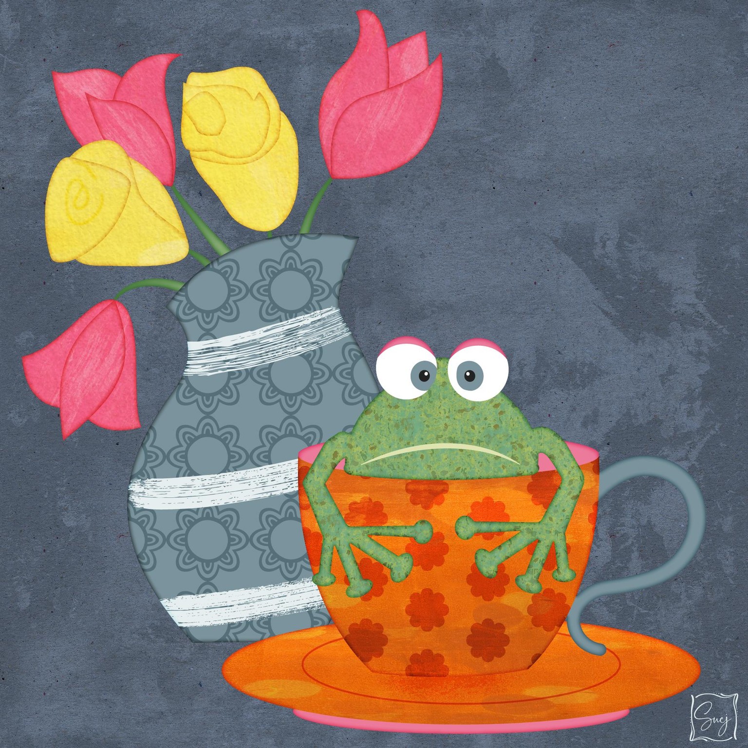 Teacup - Limited Palette - image 2 - student project