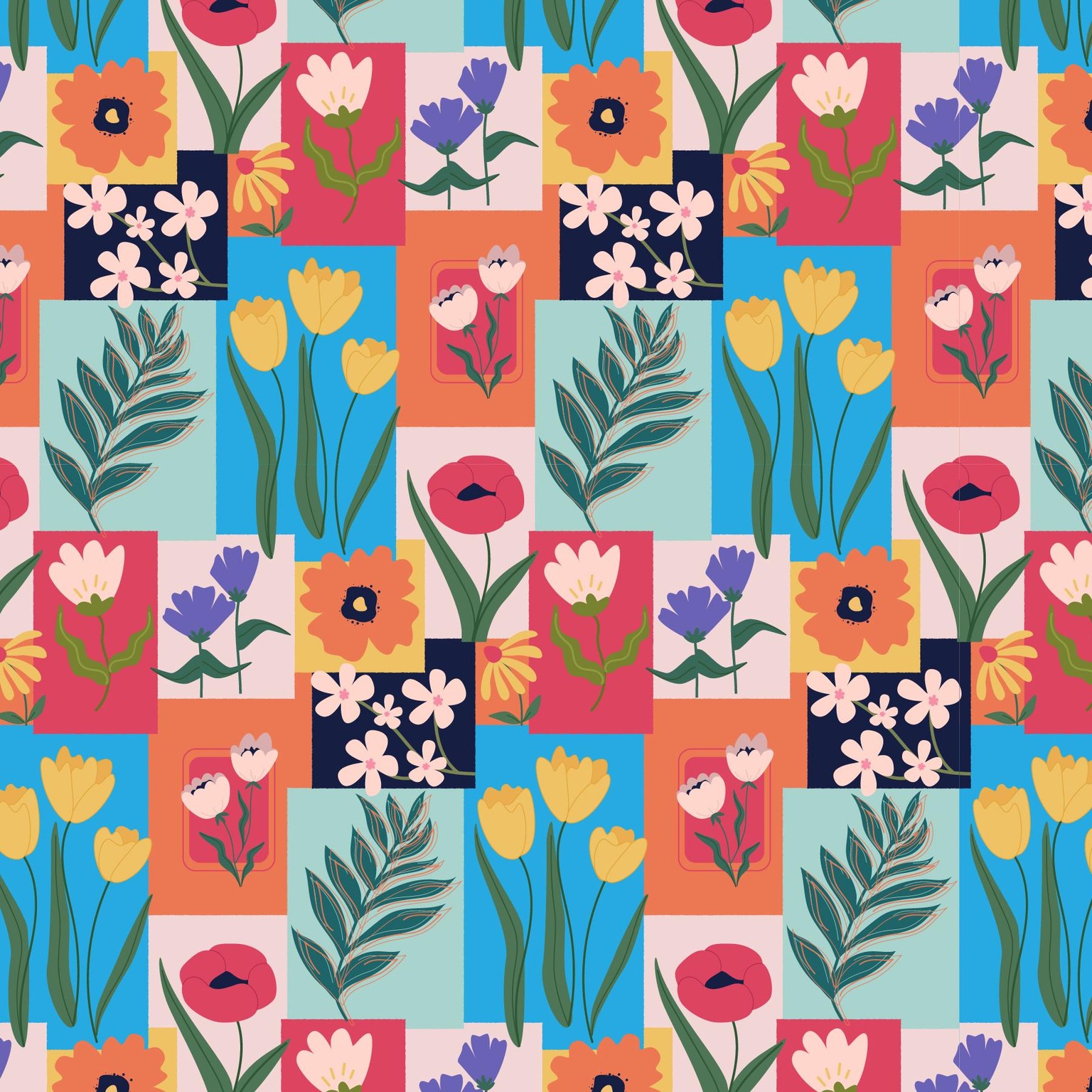 Patchwork Pattern - image 1 - student project
