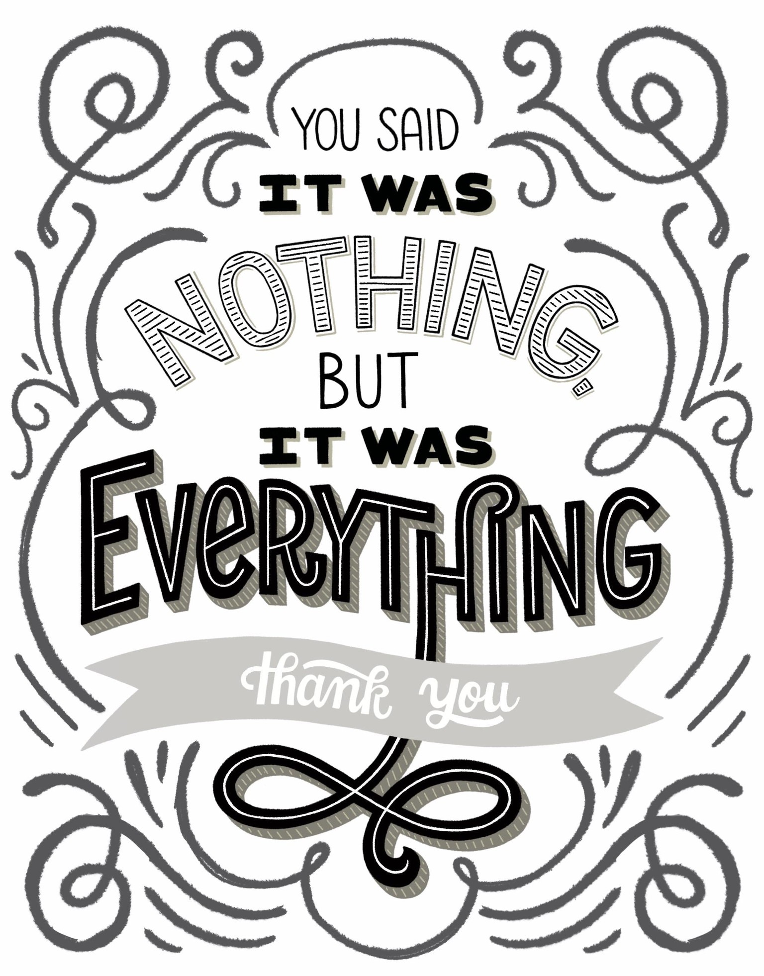 Thank You Card - image 3 - student project
