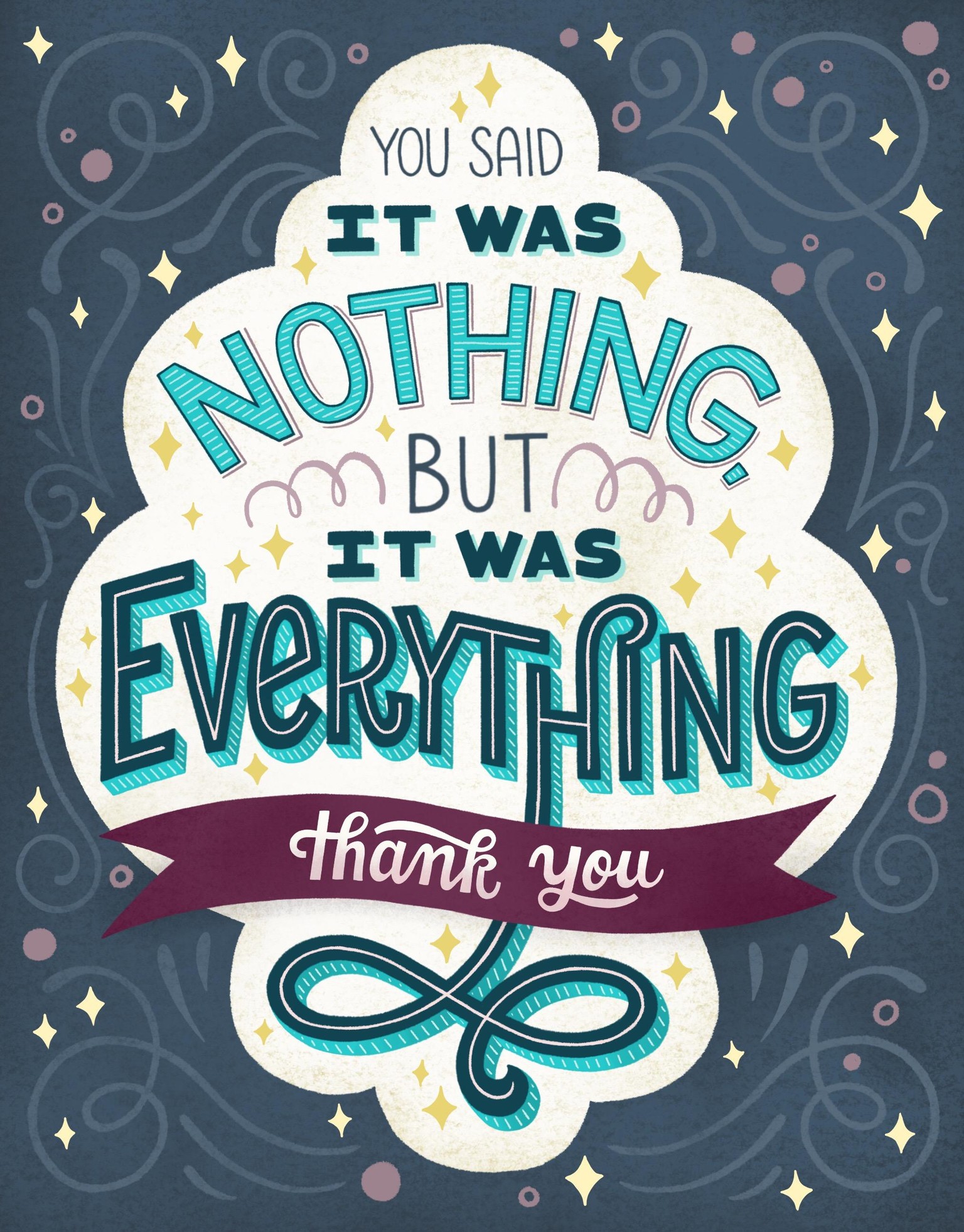Thank You Card - image 1 - student project