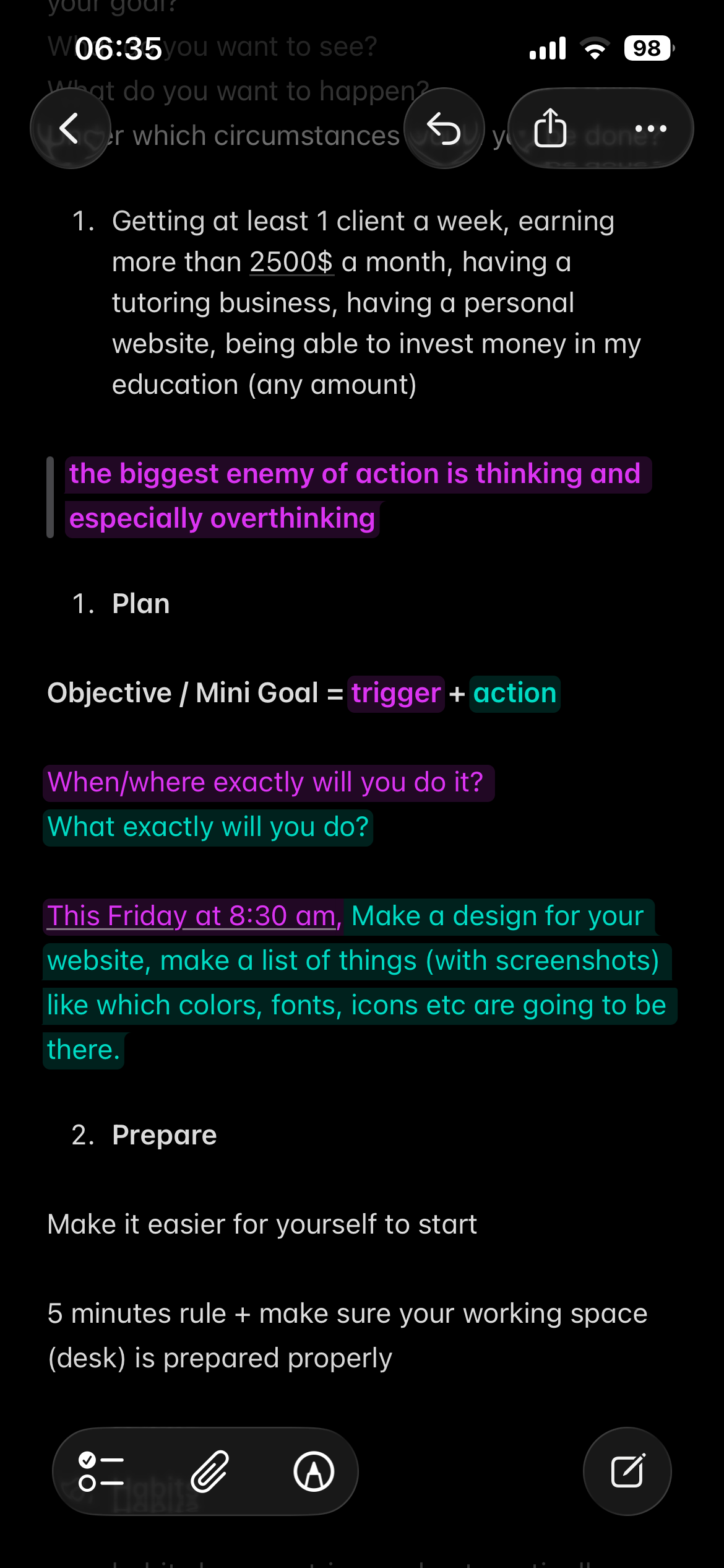 My answers, thoughts and notes - image 4 - student project
