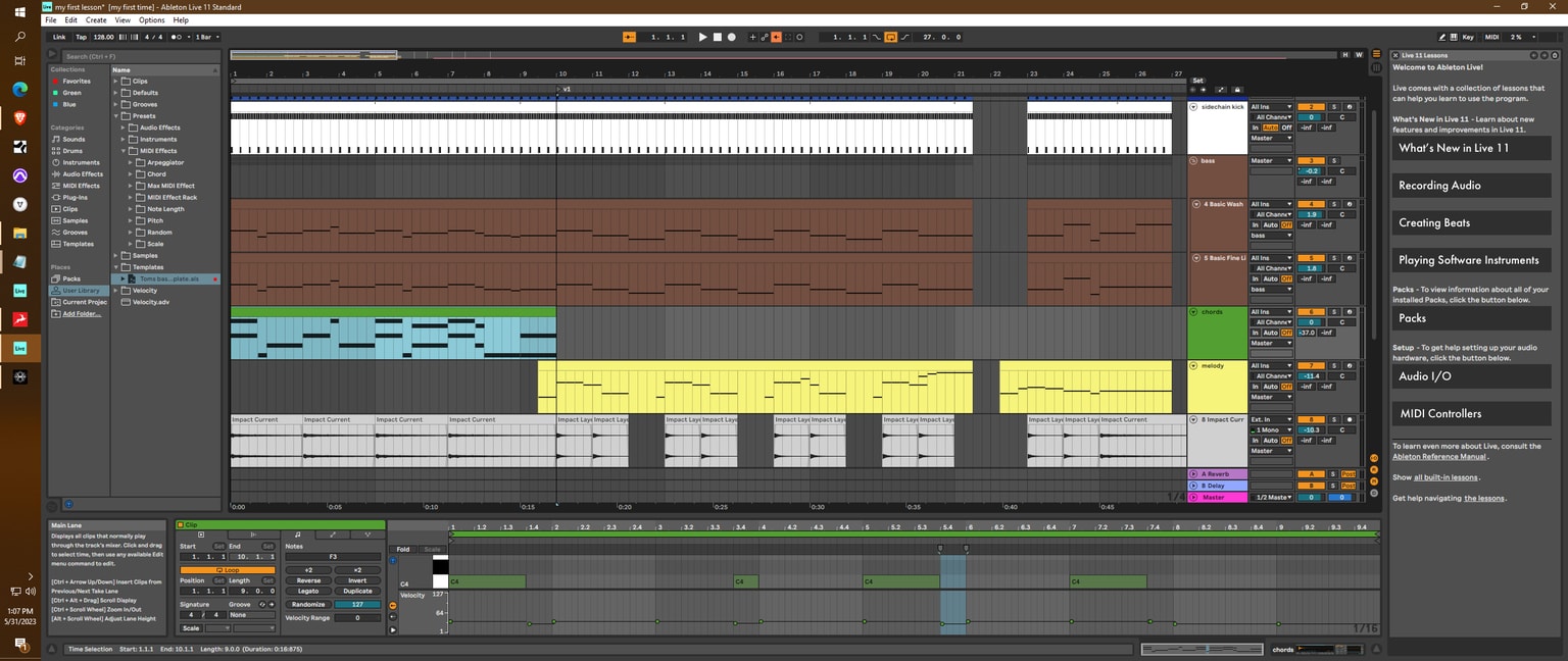 my first ableton song - image 1 - student project