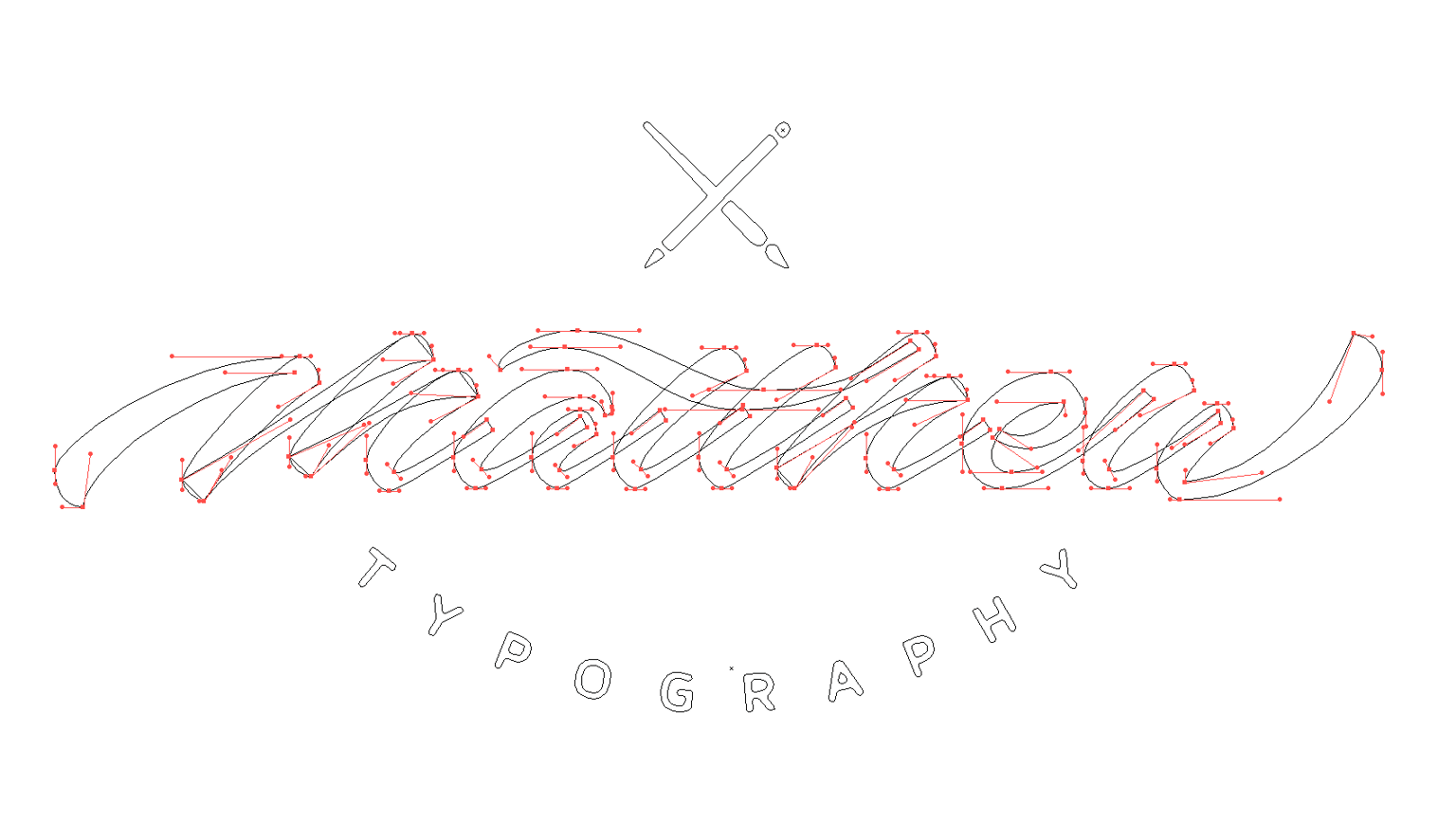 Sample Project: My first name as a signature logo - image 10 - student project