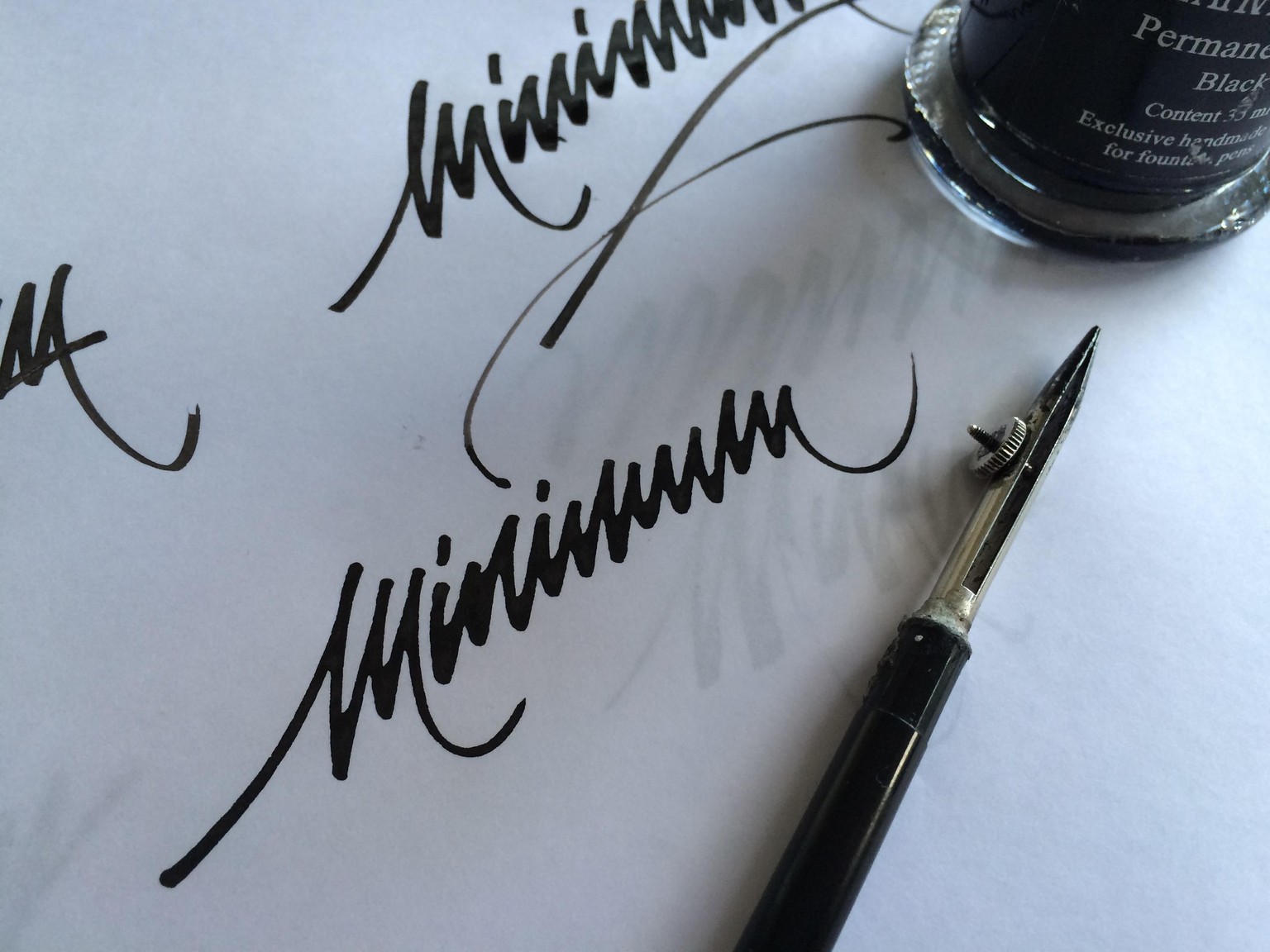 Sample Project: My first name as a signature logo - image 1 - student project