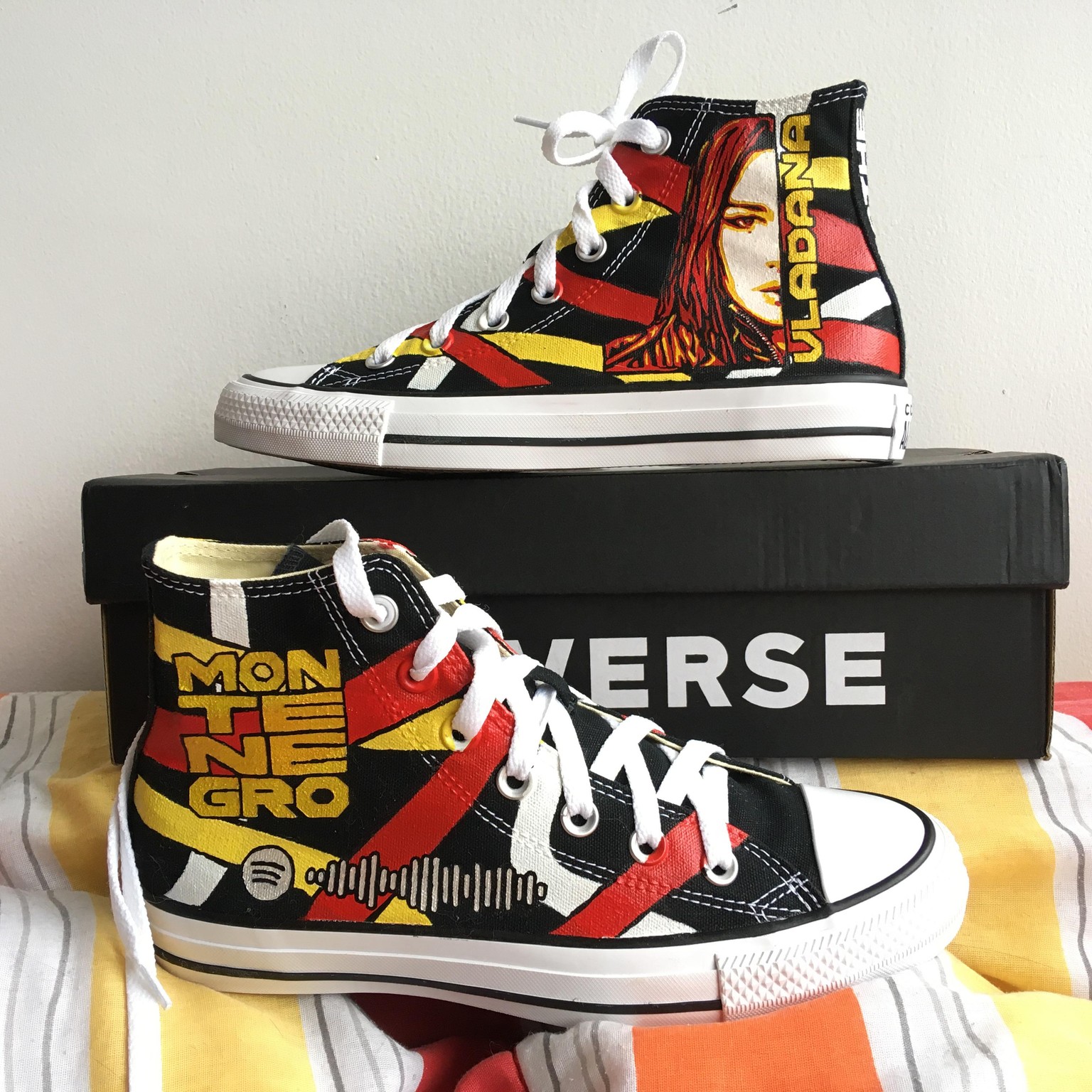 My first custom sneakers - image 2 - student project
