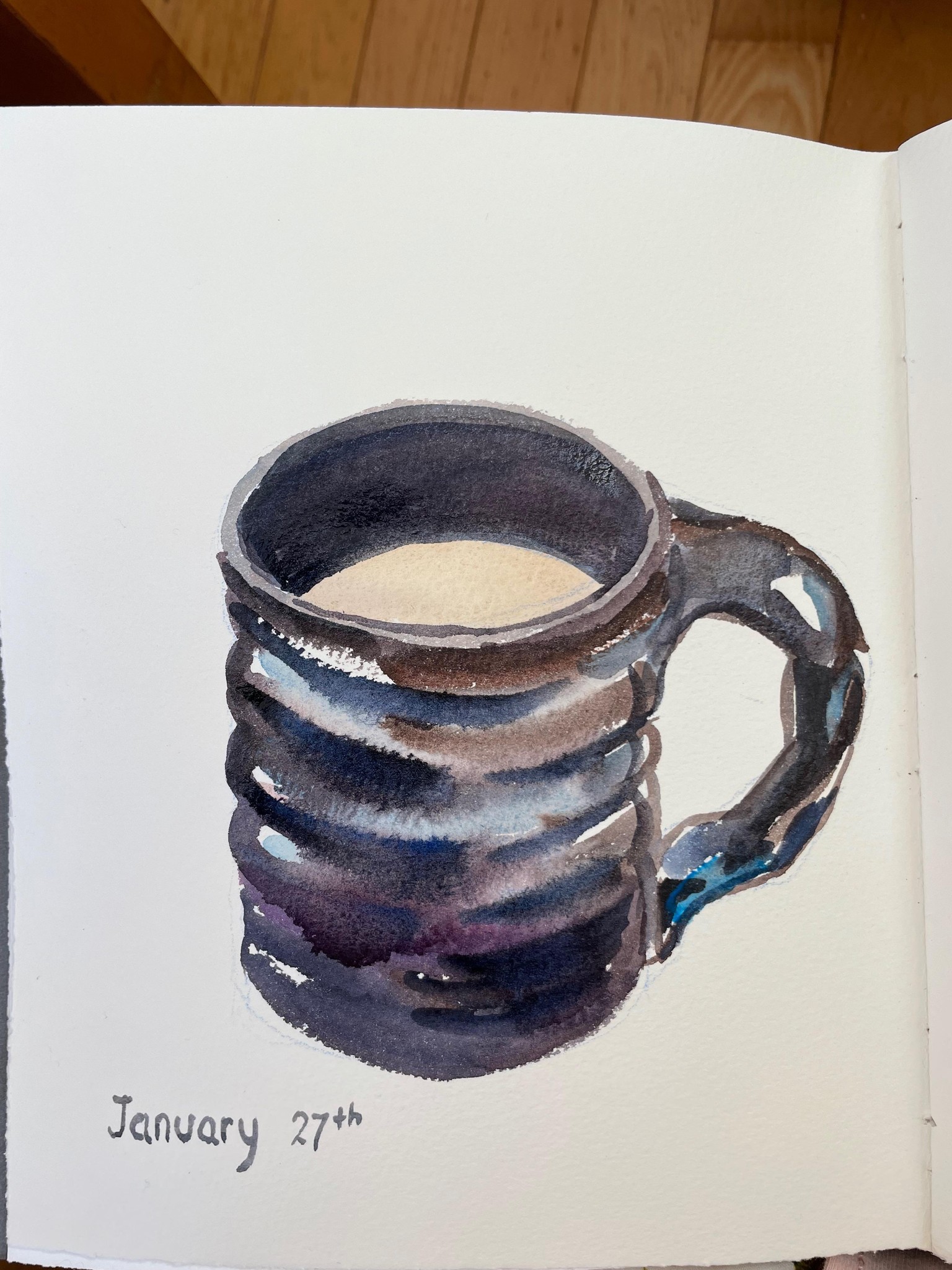 Blue Willow teacup day 7 - image 7 - student project