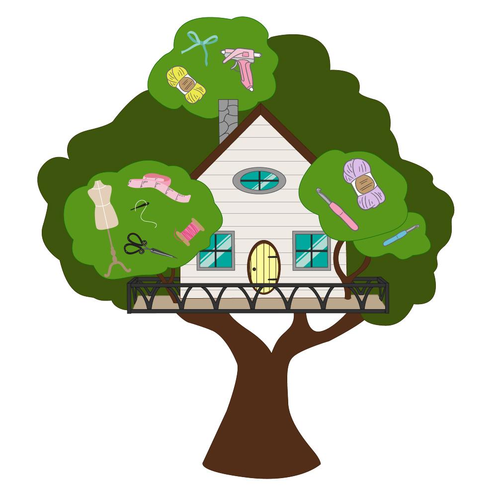 Creating a Logo for Faye's Crafty Treehouse - image 1 - student project
