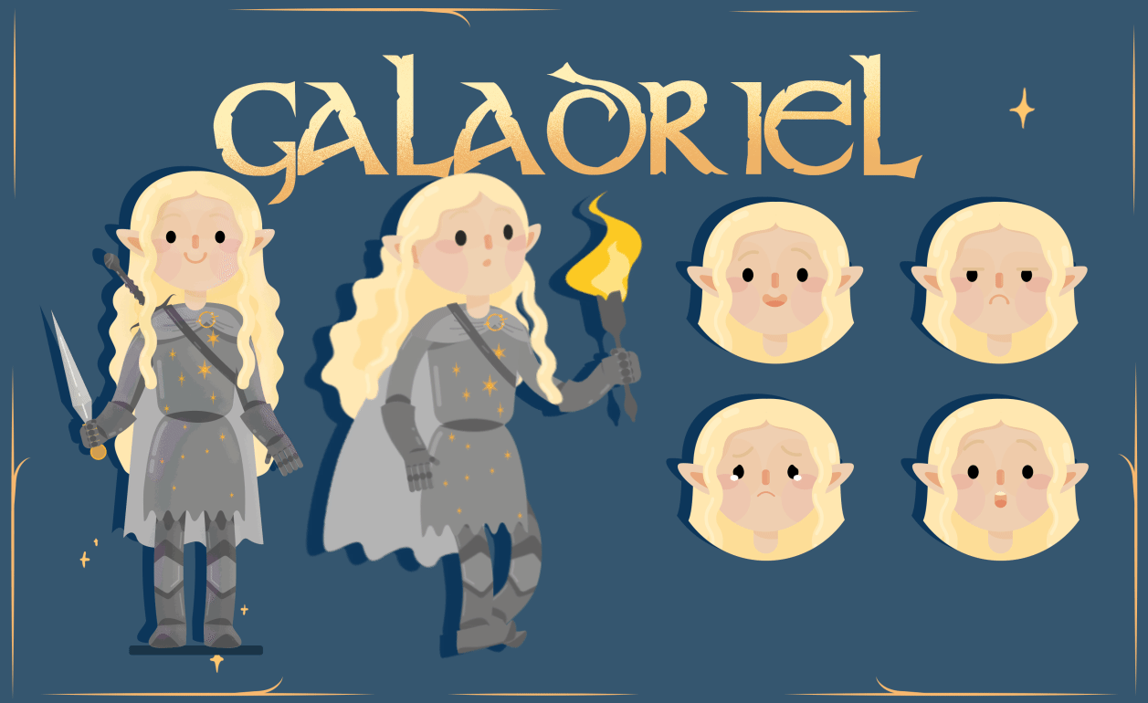 Smol Galadriel - image 1 - student project