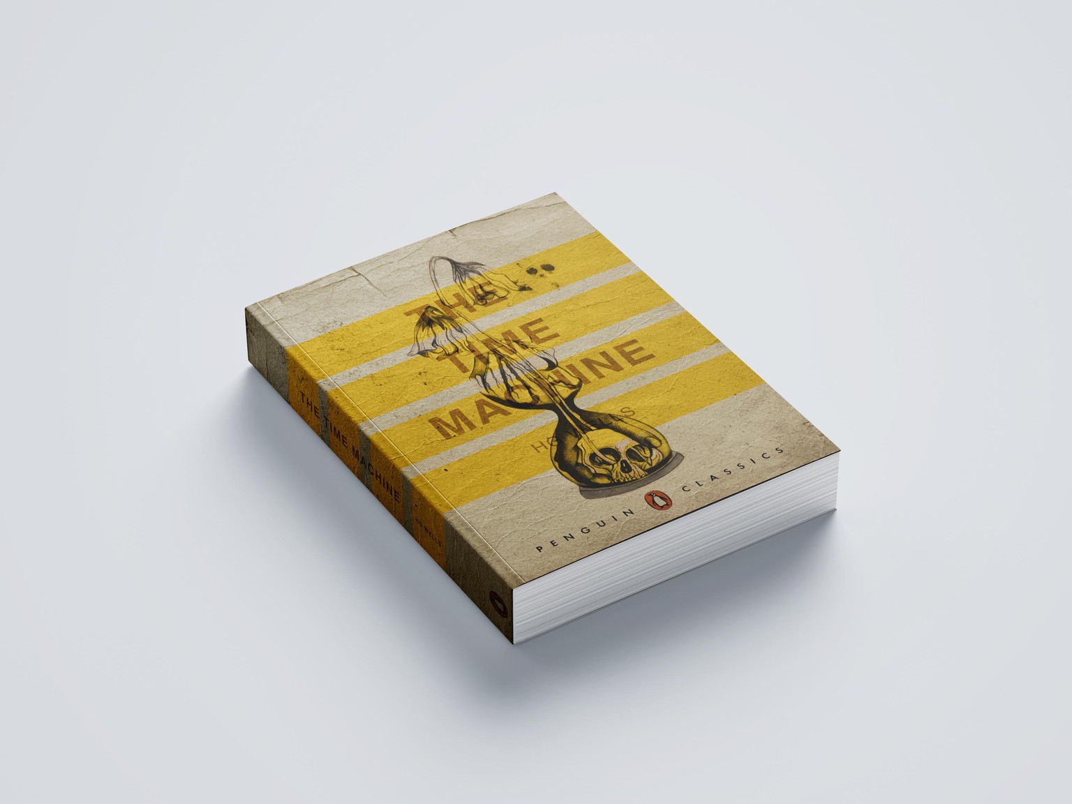 HG Wells Book Cover Design - image 5 - student project