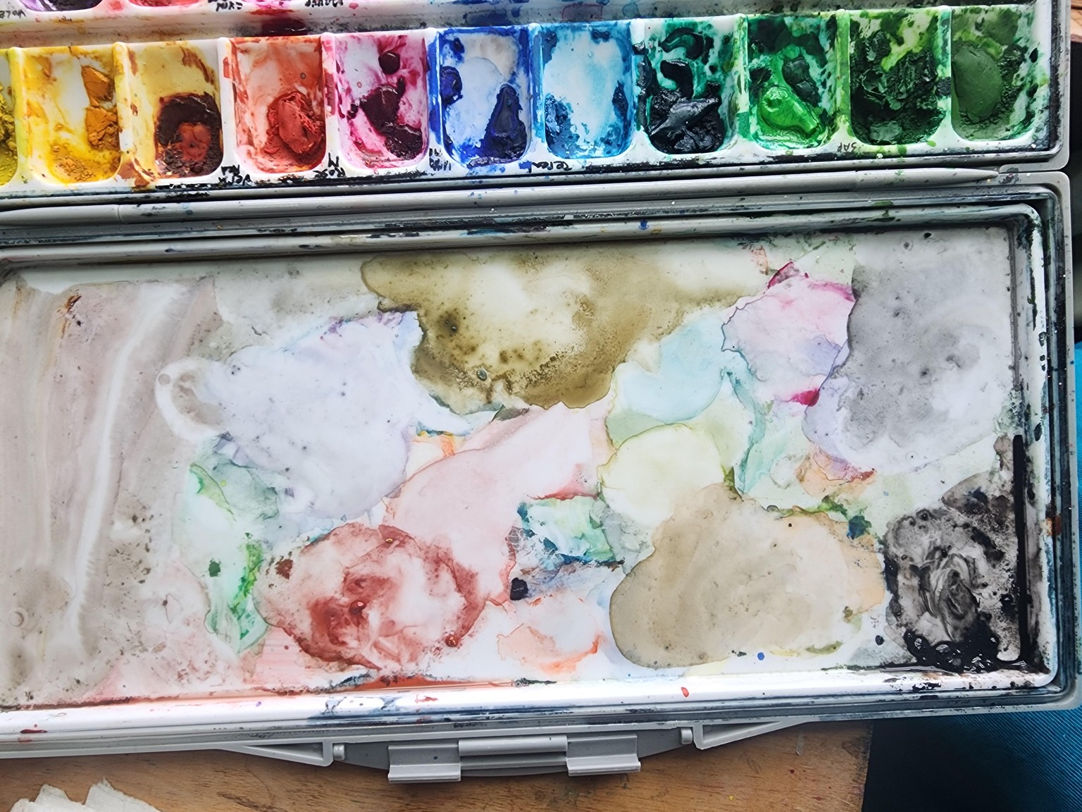 Watercolor Loose landscape - image 1 - student project
