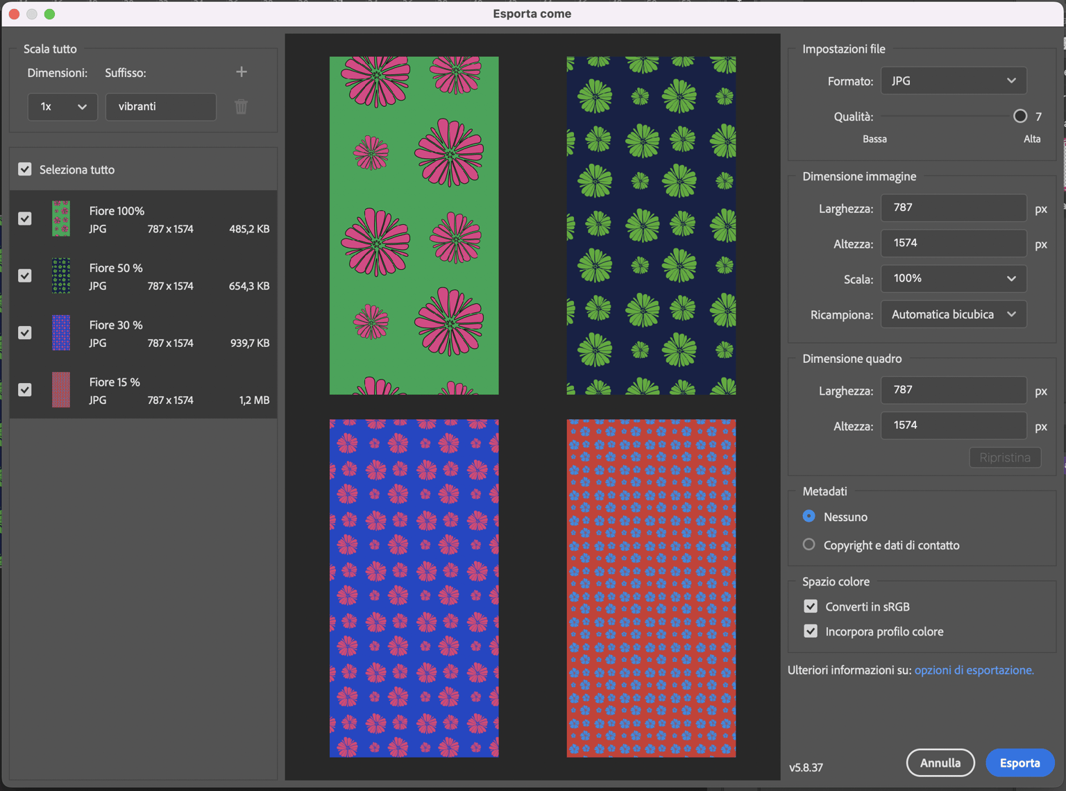 Vibrant flowers - image 1 - student project
