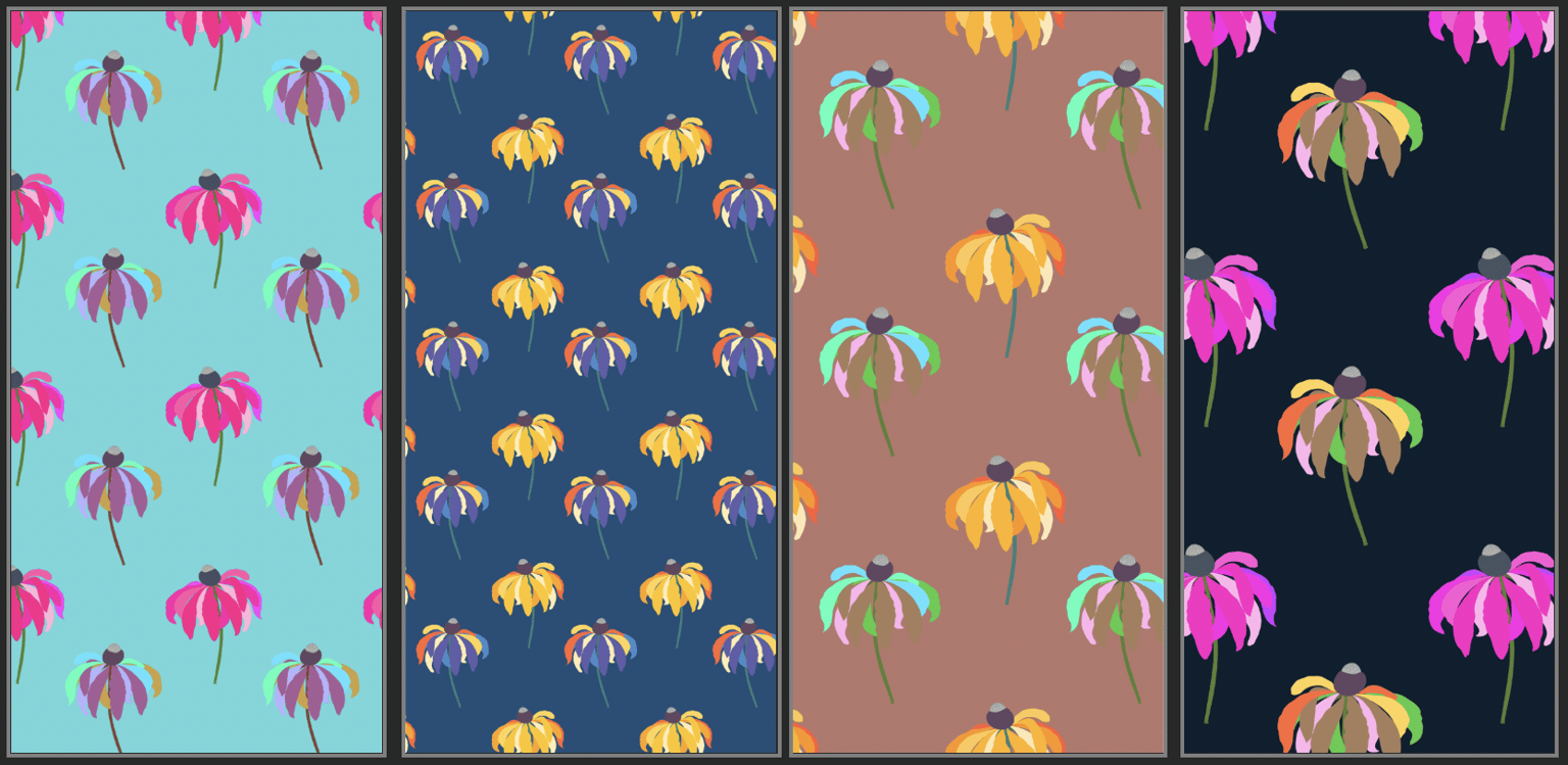 Flower with polka dots - image 1 - student project