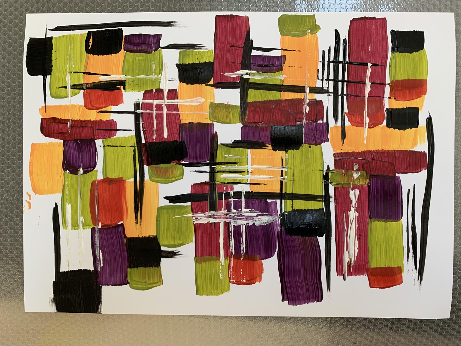 Abstract painting - image 3 - student project