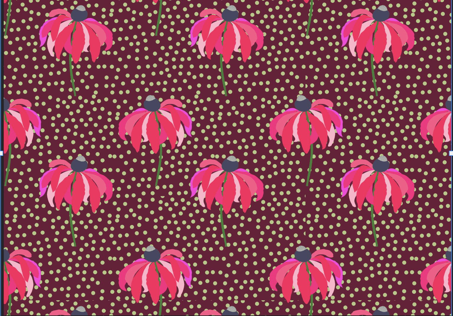 Flower with polka dots - image 4 - student project