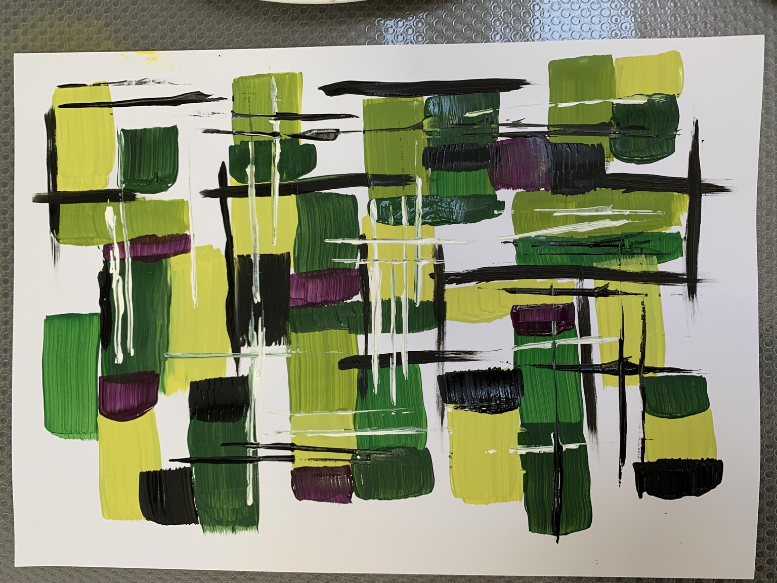 Abstract painting - image 4 - student project