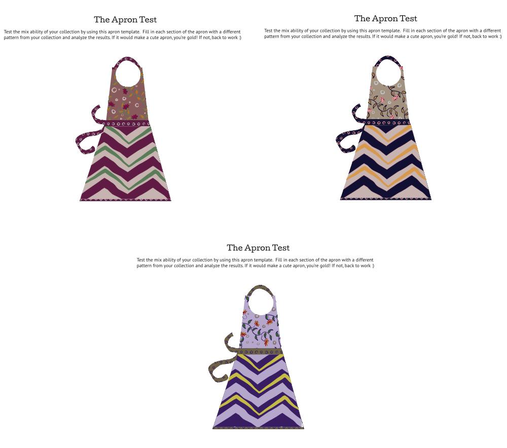 Pattern collection development and apron test - image 3 - student project