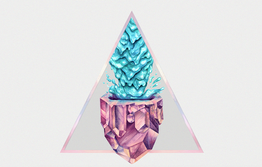 From Watercolor painting & Pencil drawing to Logo design & Abstract stuff. - image 1 - student project