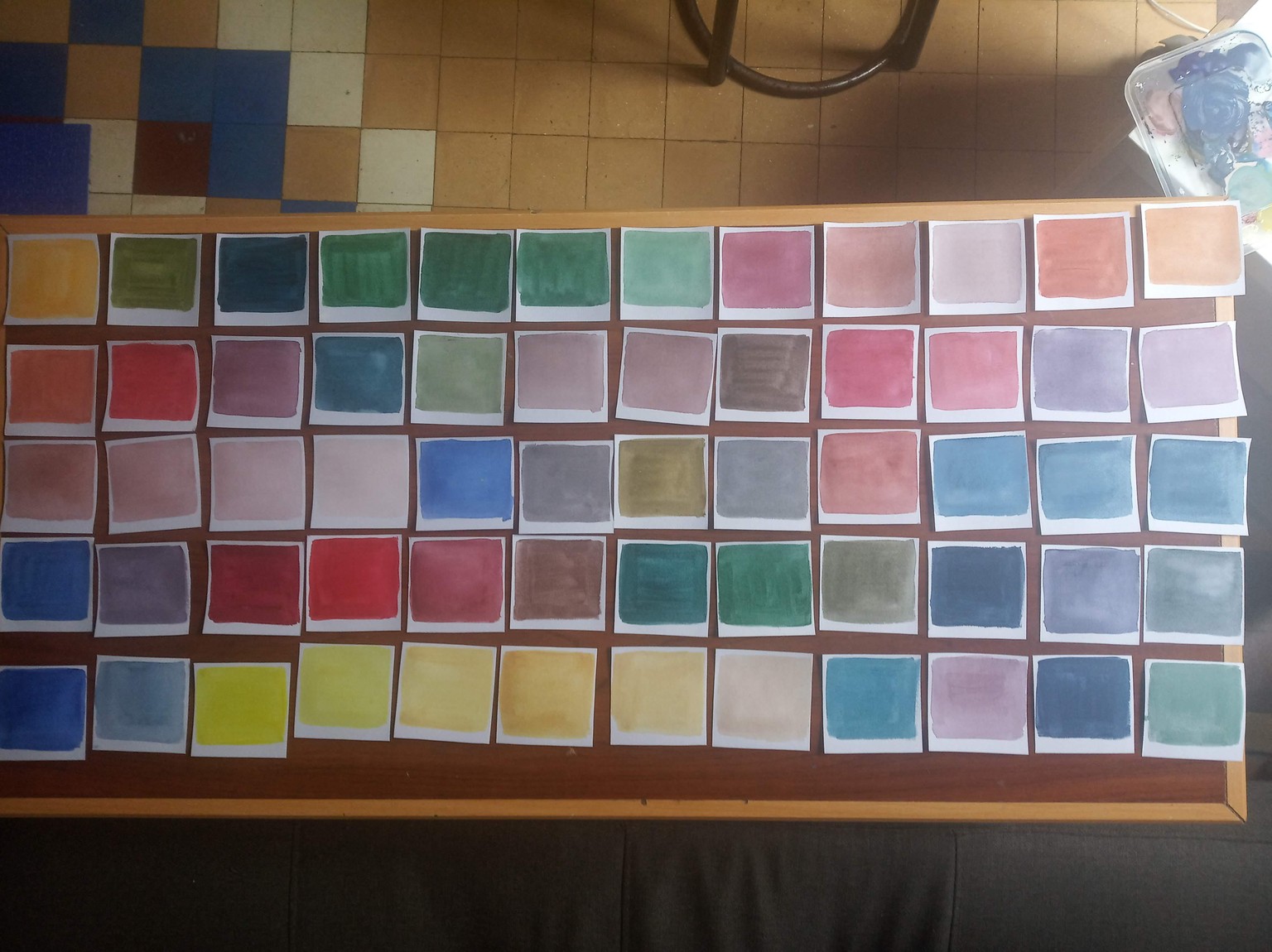 Quarantine Color Chips - image 1 - student project