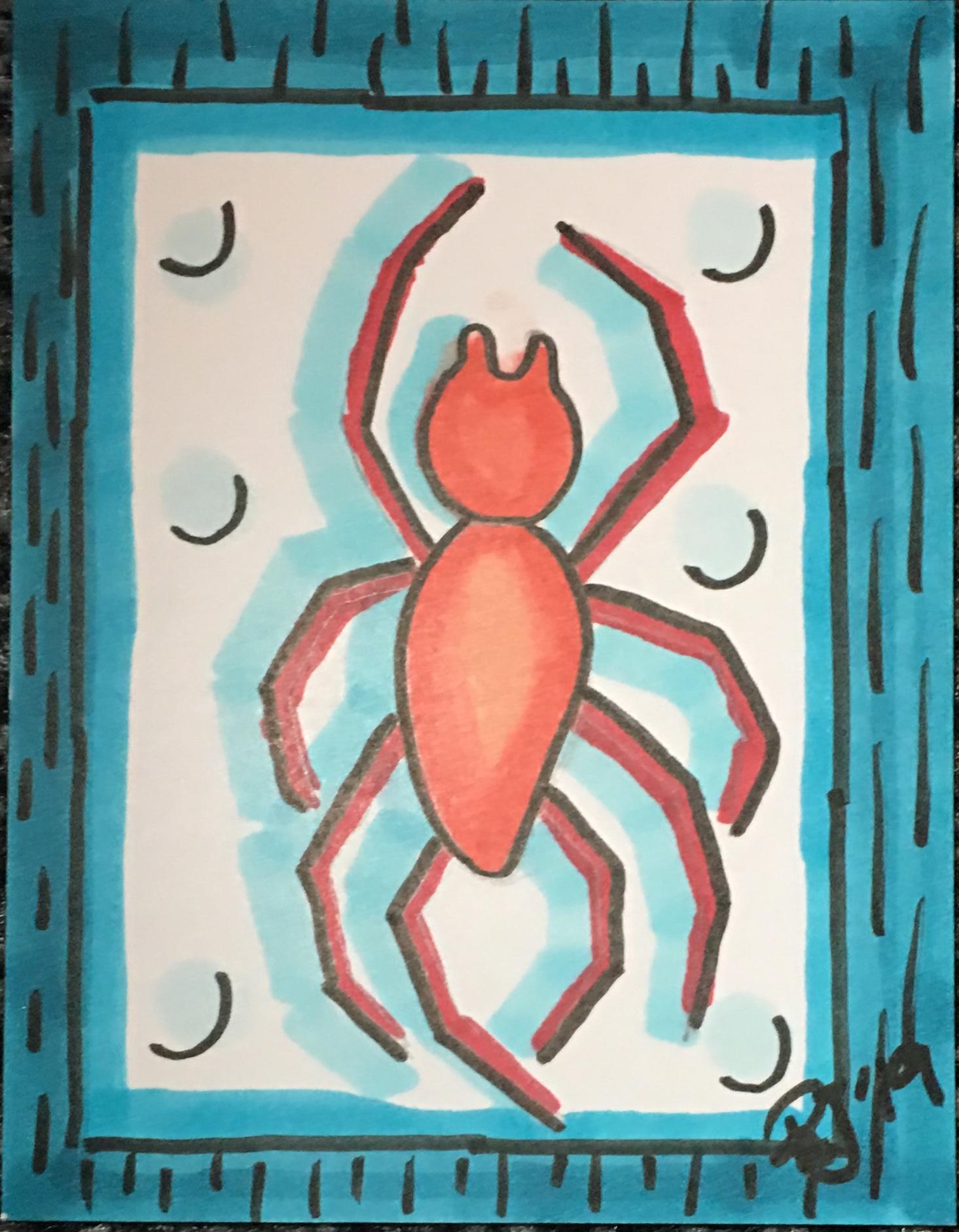 Spider in Markers - image 1 - student project