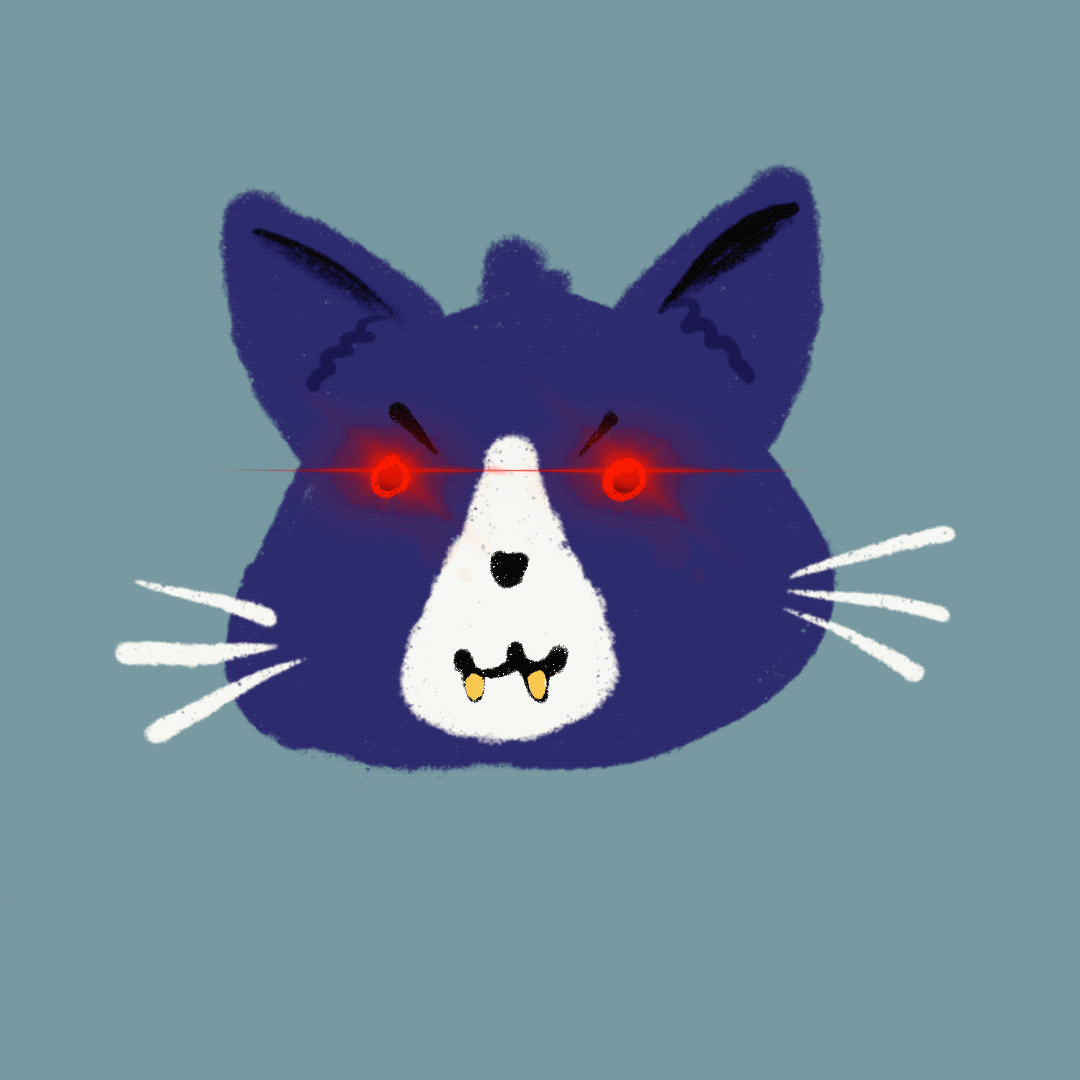 Cat stickers - image 1 - student project