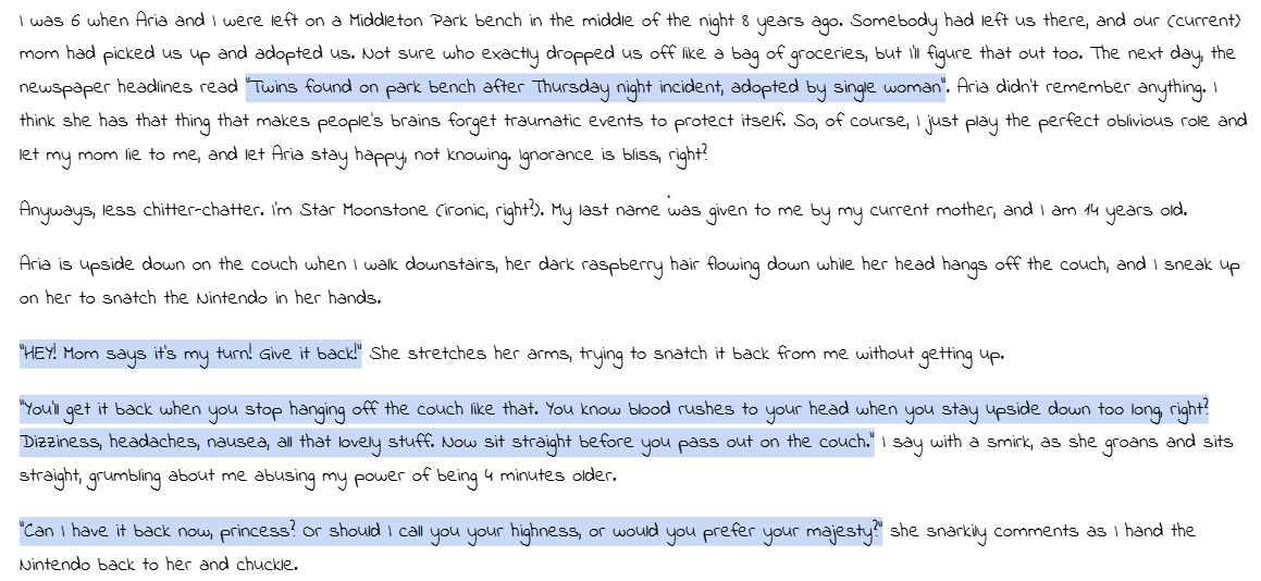 Story Writing Project - image 1 - student project