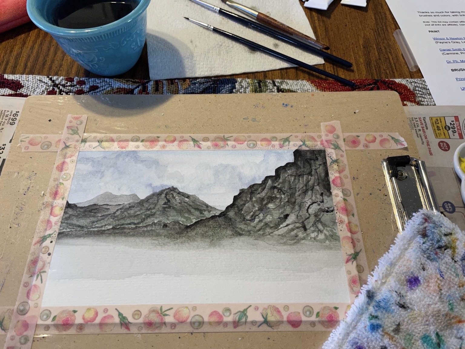 Watercolor Landscape - image 1 - student project
