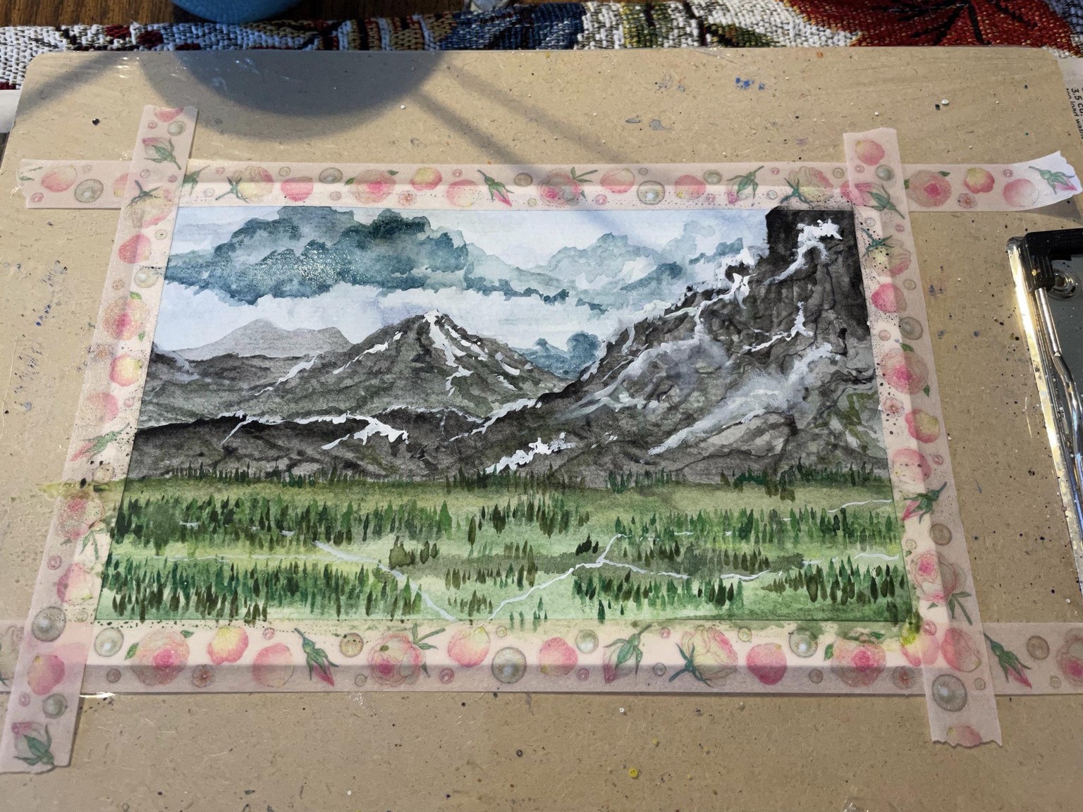 Watercolor Landscape - image 4 - student project