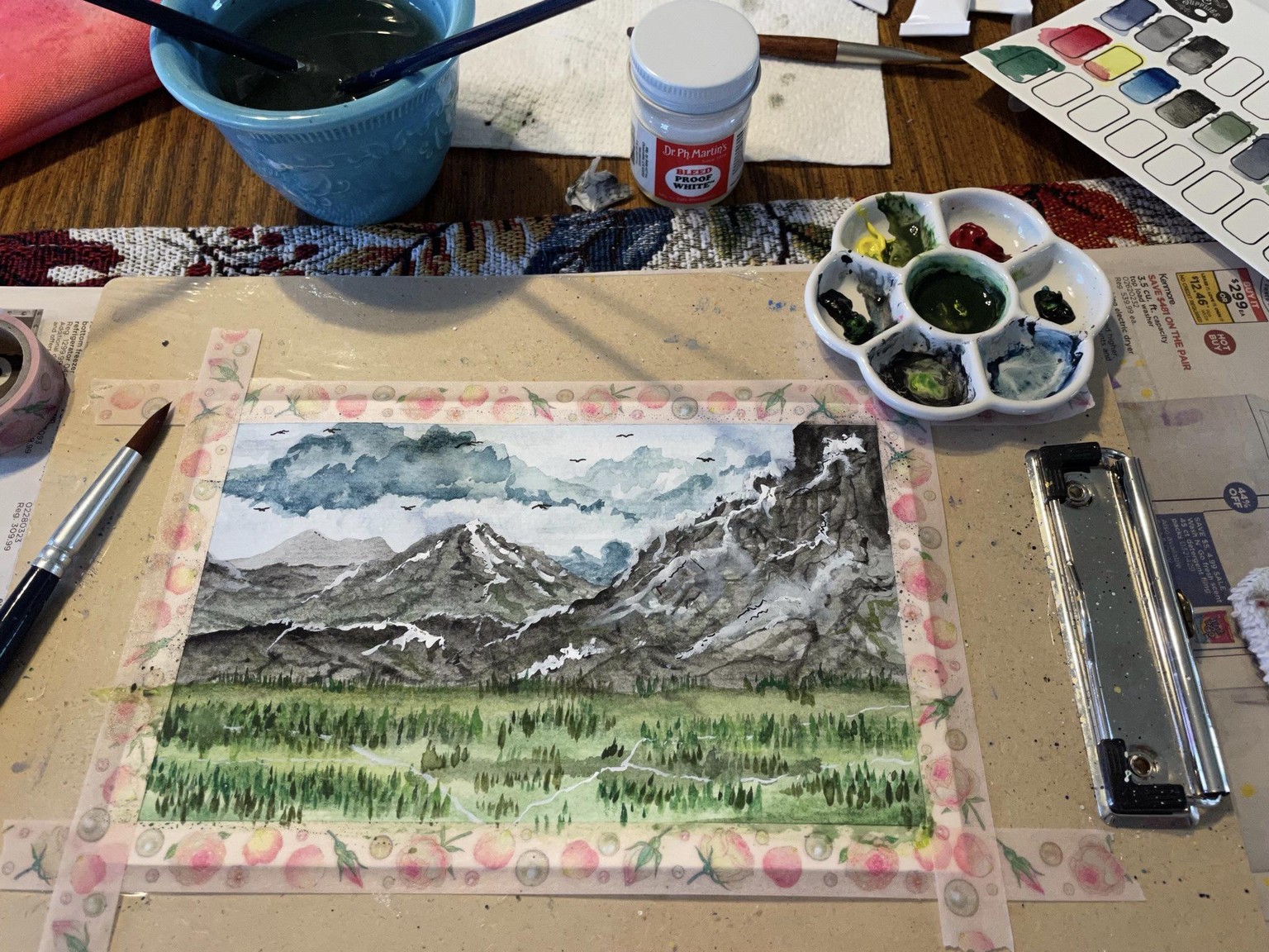 Watercolor Landscape - image 5 - student project