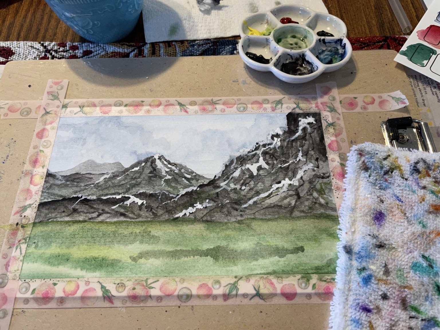 Watercolor Landscape - image 3 - student project