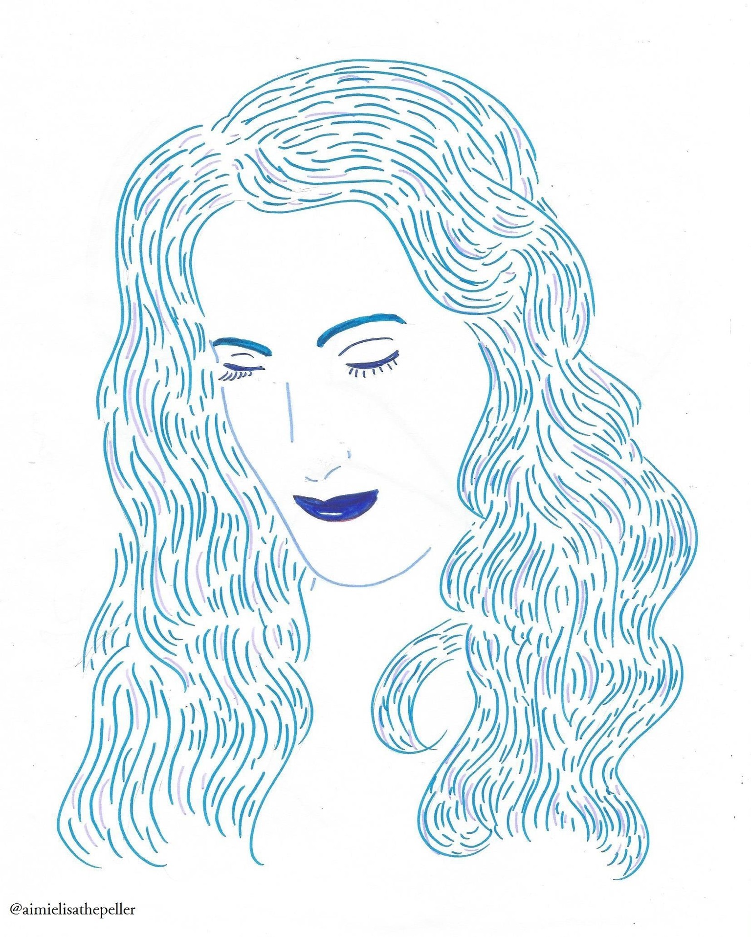 My mom has now blue hair (and wow!) - image 1 - student project