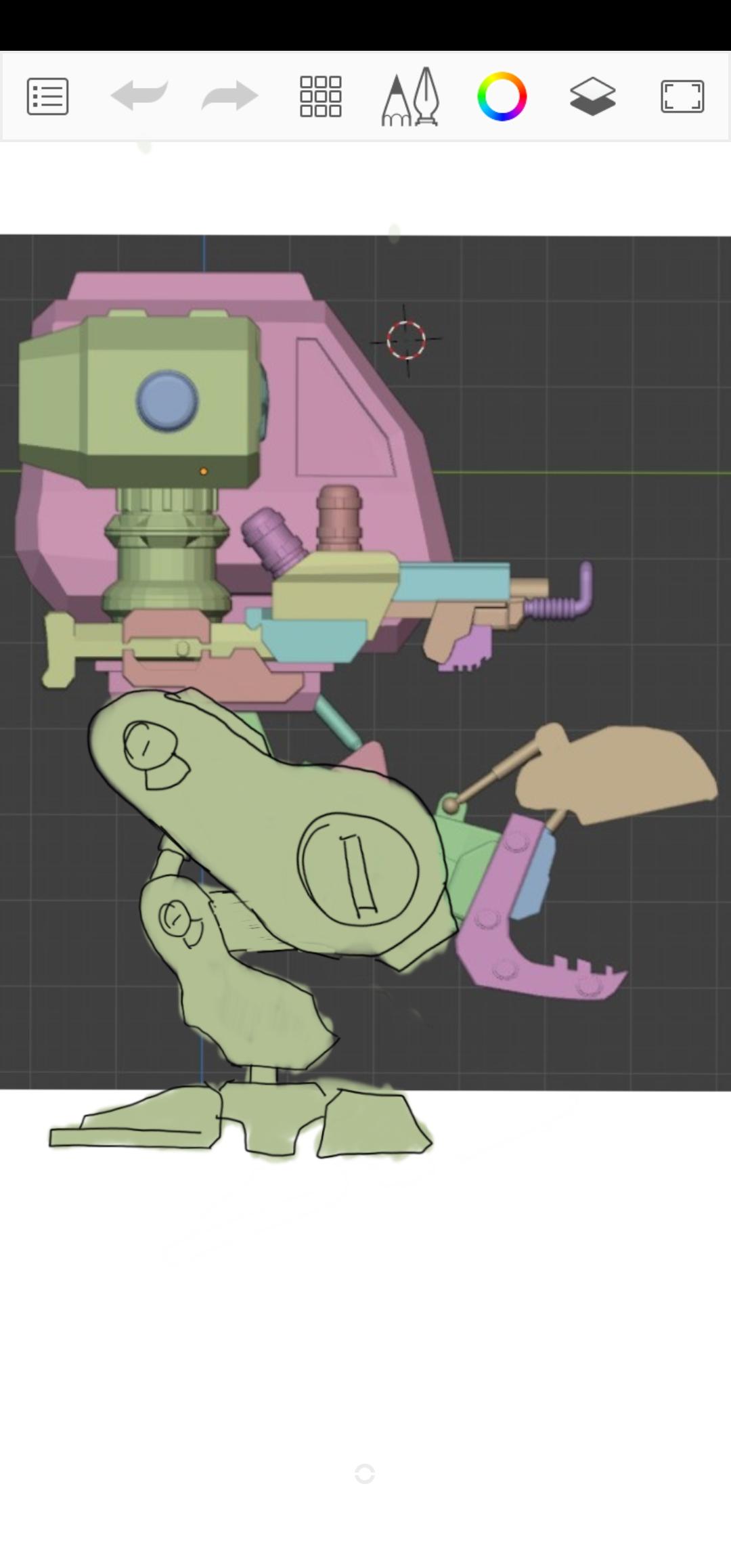3D model made using these skills - image 4 - student project