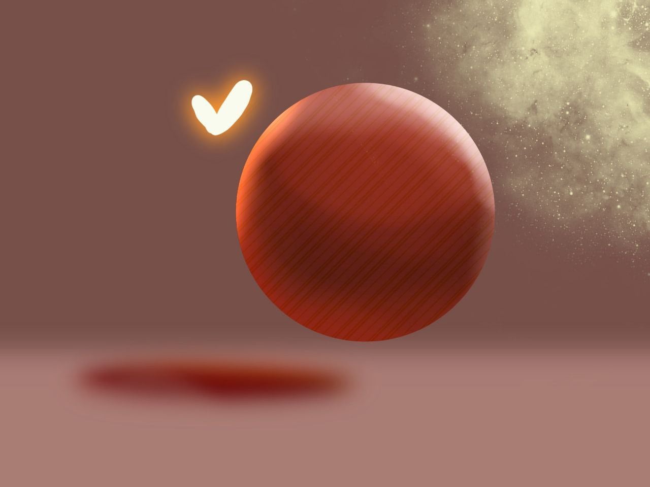 My shaded glowing sphere - image 1 - student project