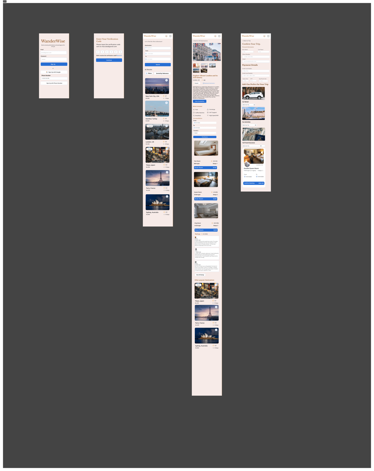 WanderWise Final Project - image 1 - student project