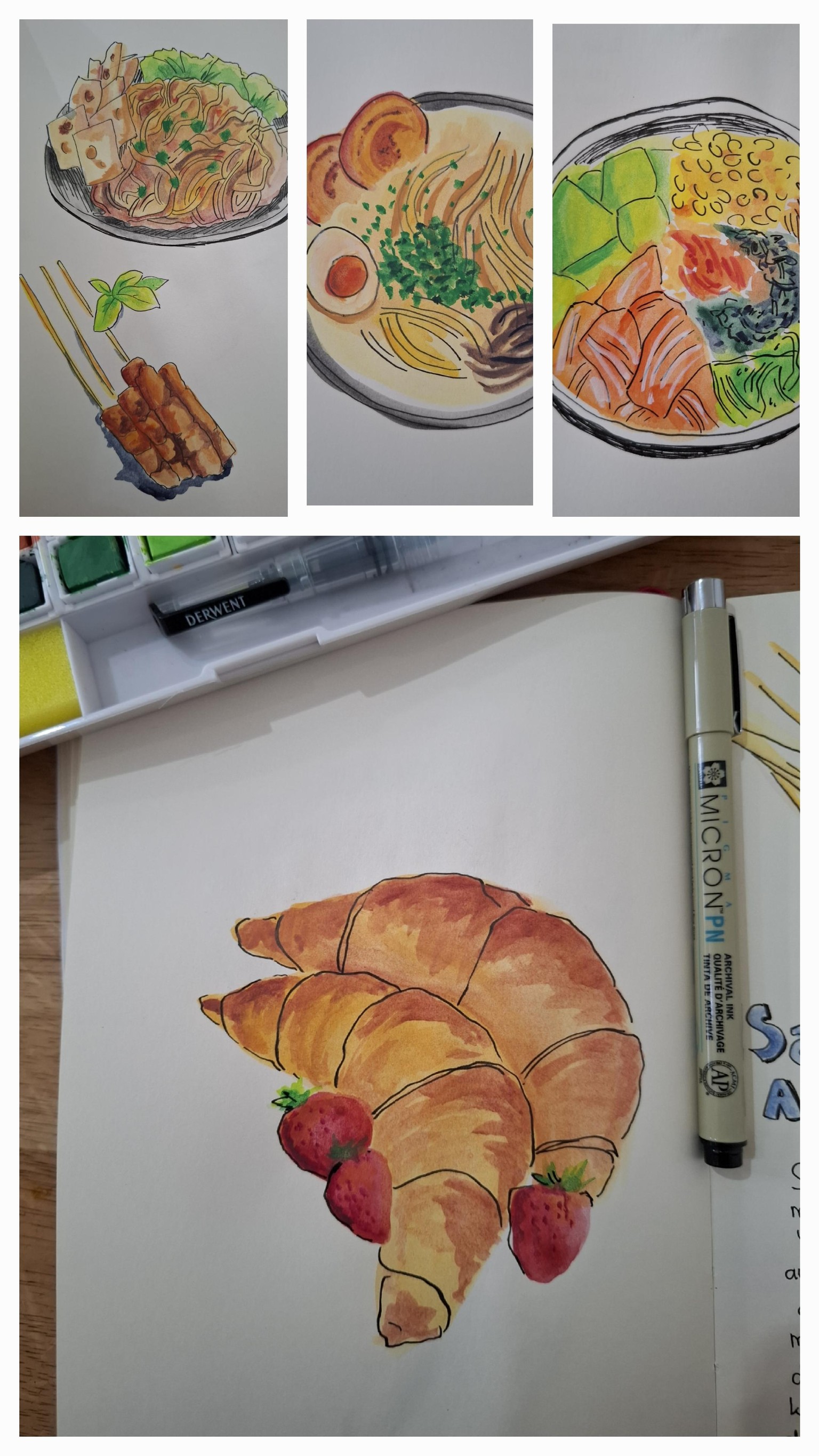 Food Sketching - image 1 - student project